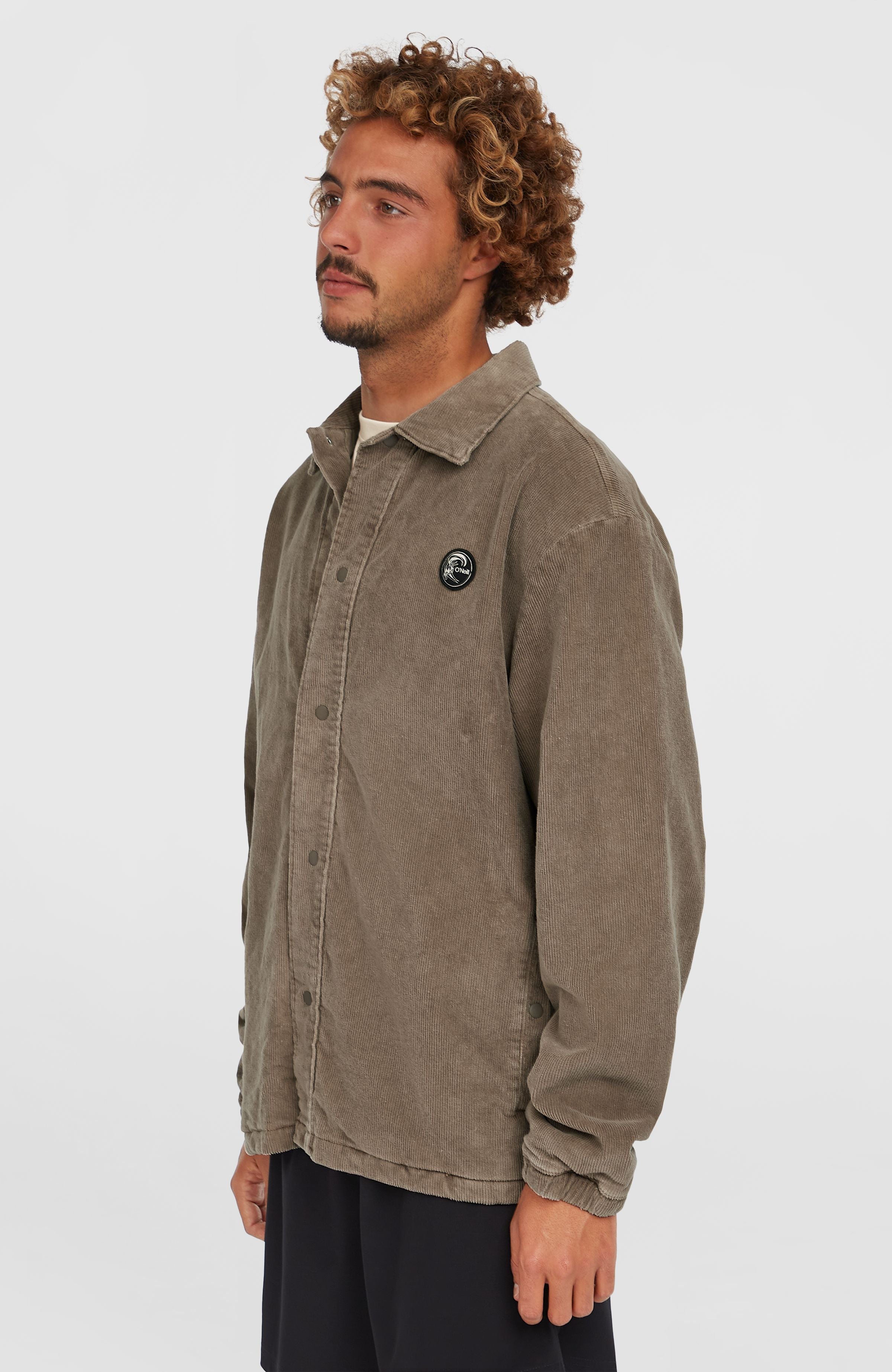 Cord Coach Jacket Pure Cashmere
