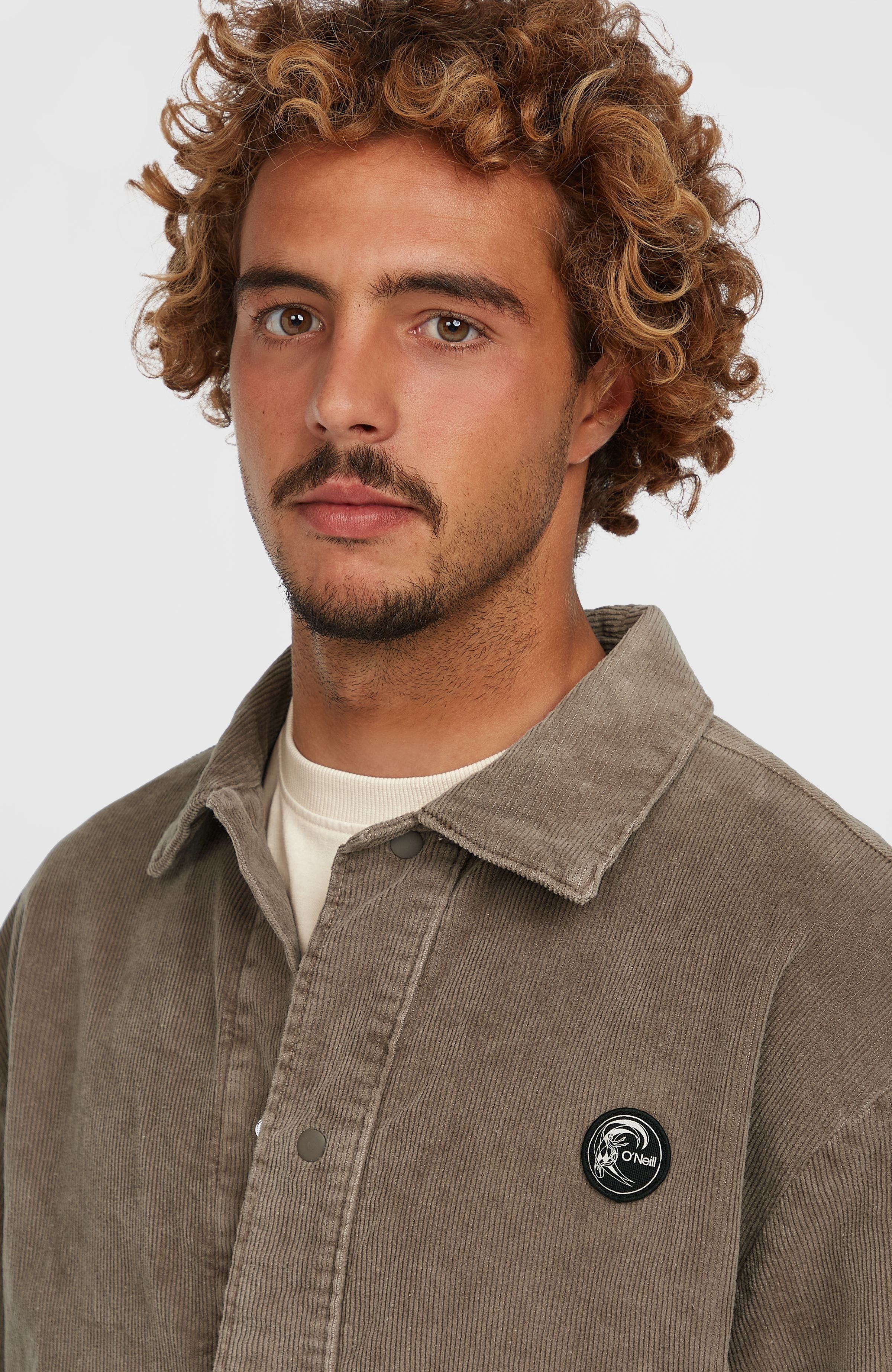 Cord Coach Jacket Pure Cashmere