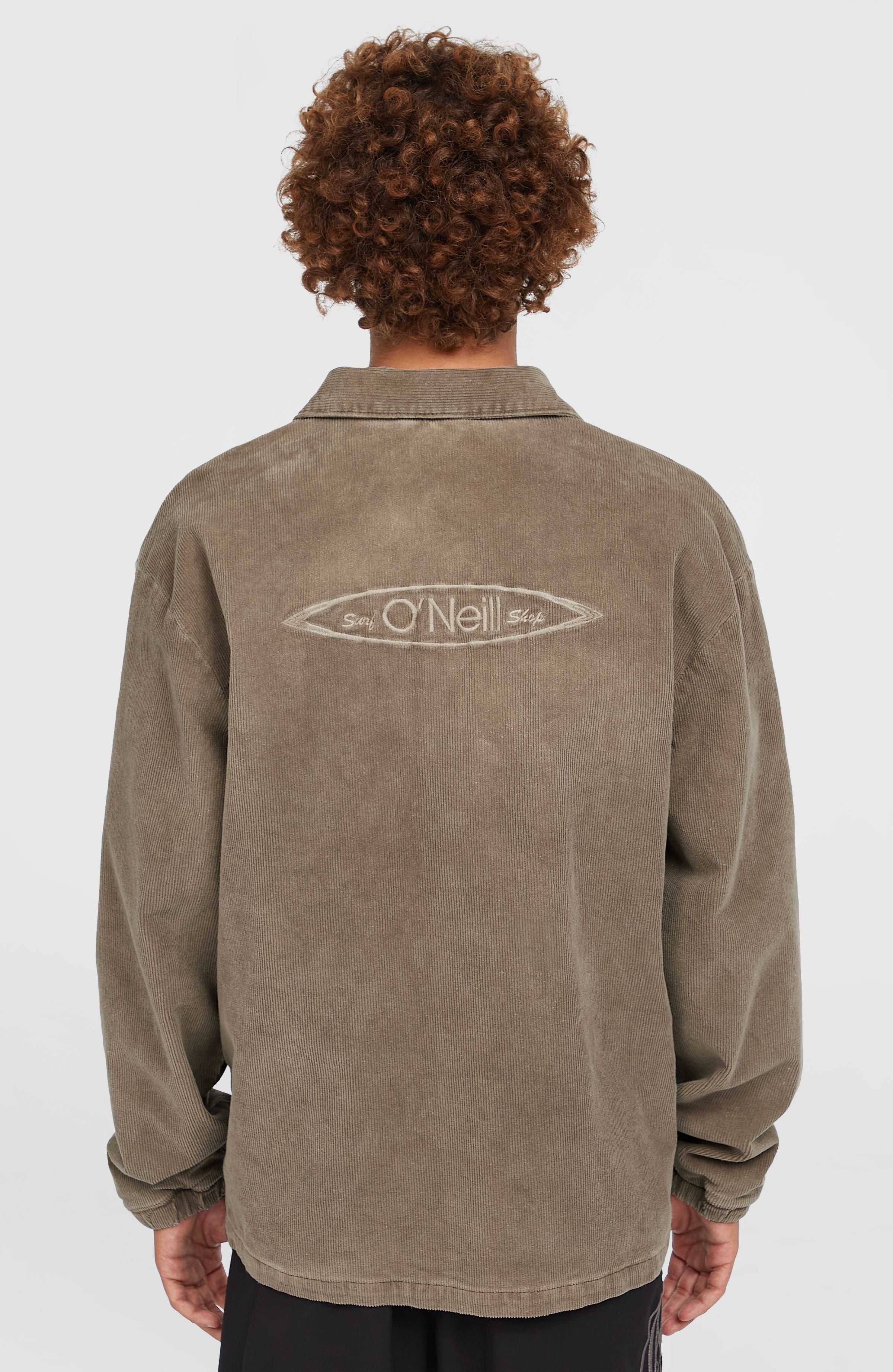 Cord Coach Jacket Pure Cashmere