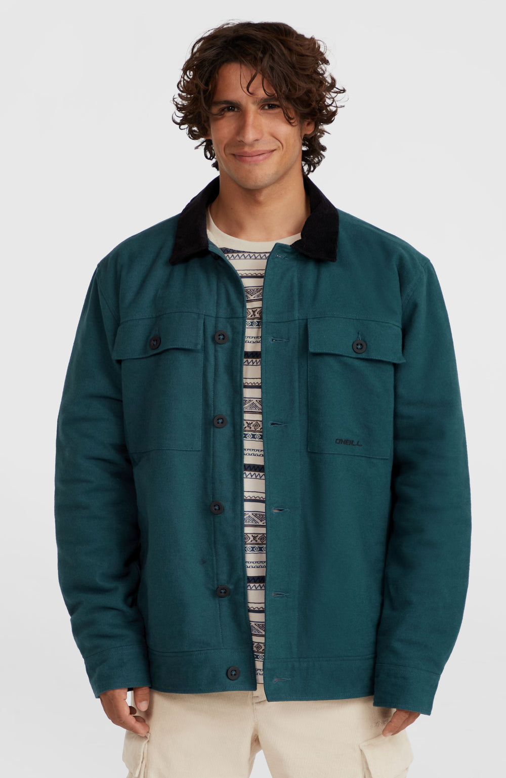 Fleece-Lined Jacket Alma Steel