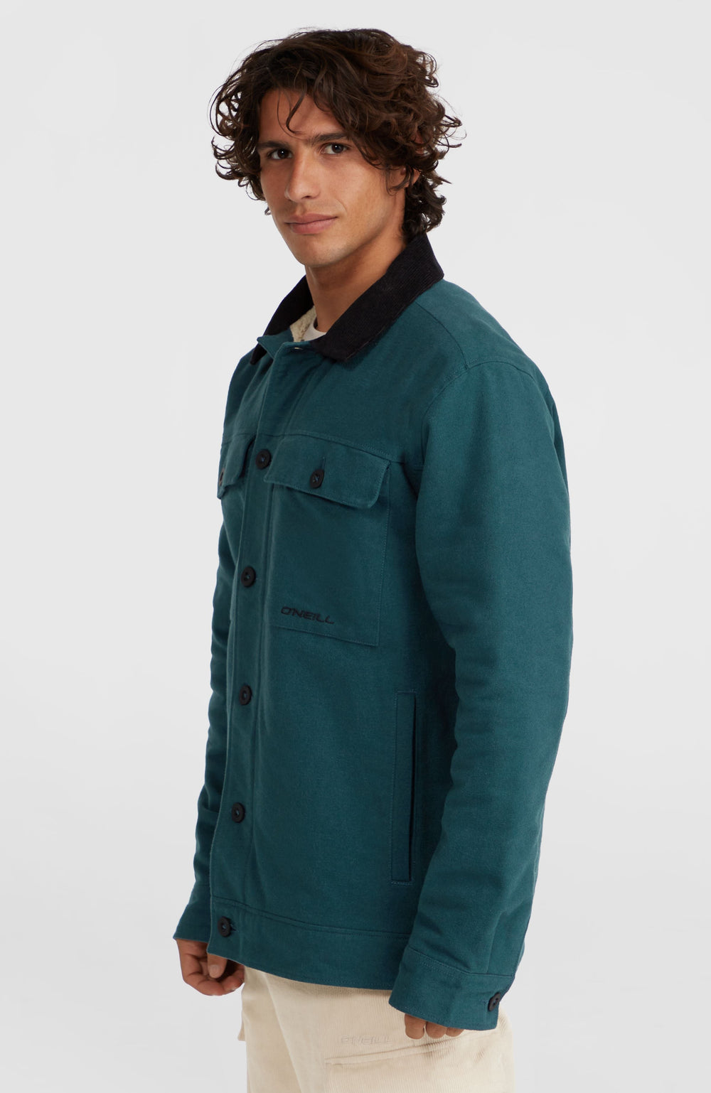 Fleece-Lined Jacket Alma Steel