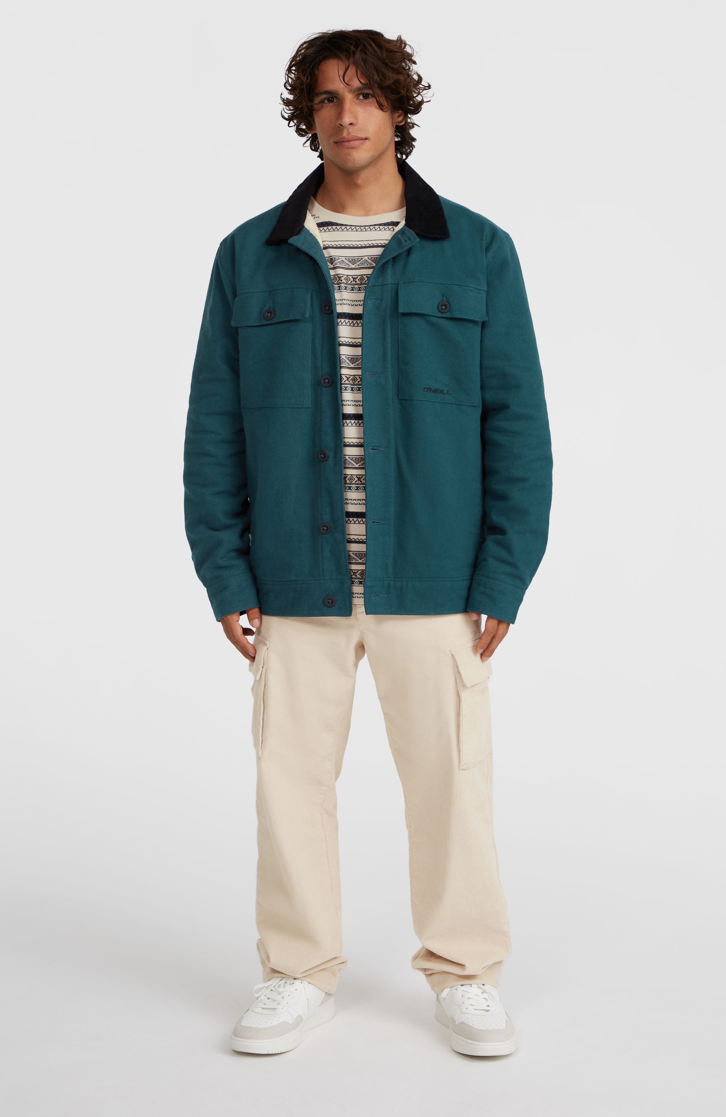 Fleece-Lined Jacket Alma Steel