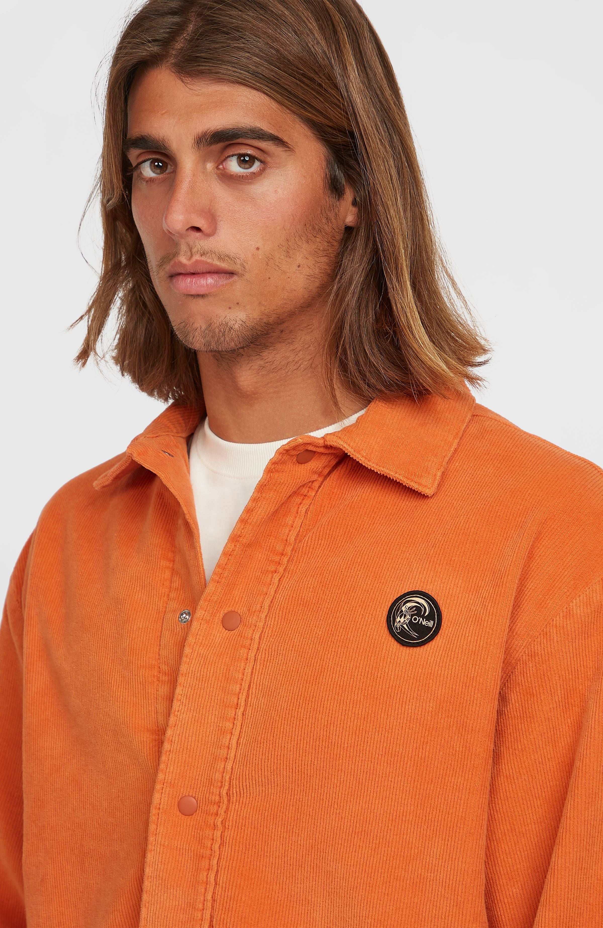 Cord Coach Jacket Cinnamon Stick