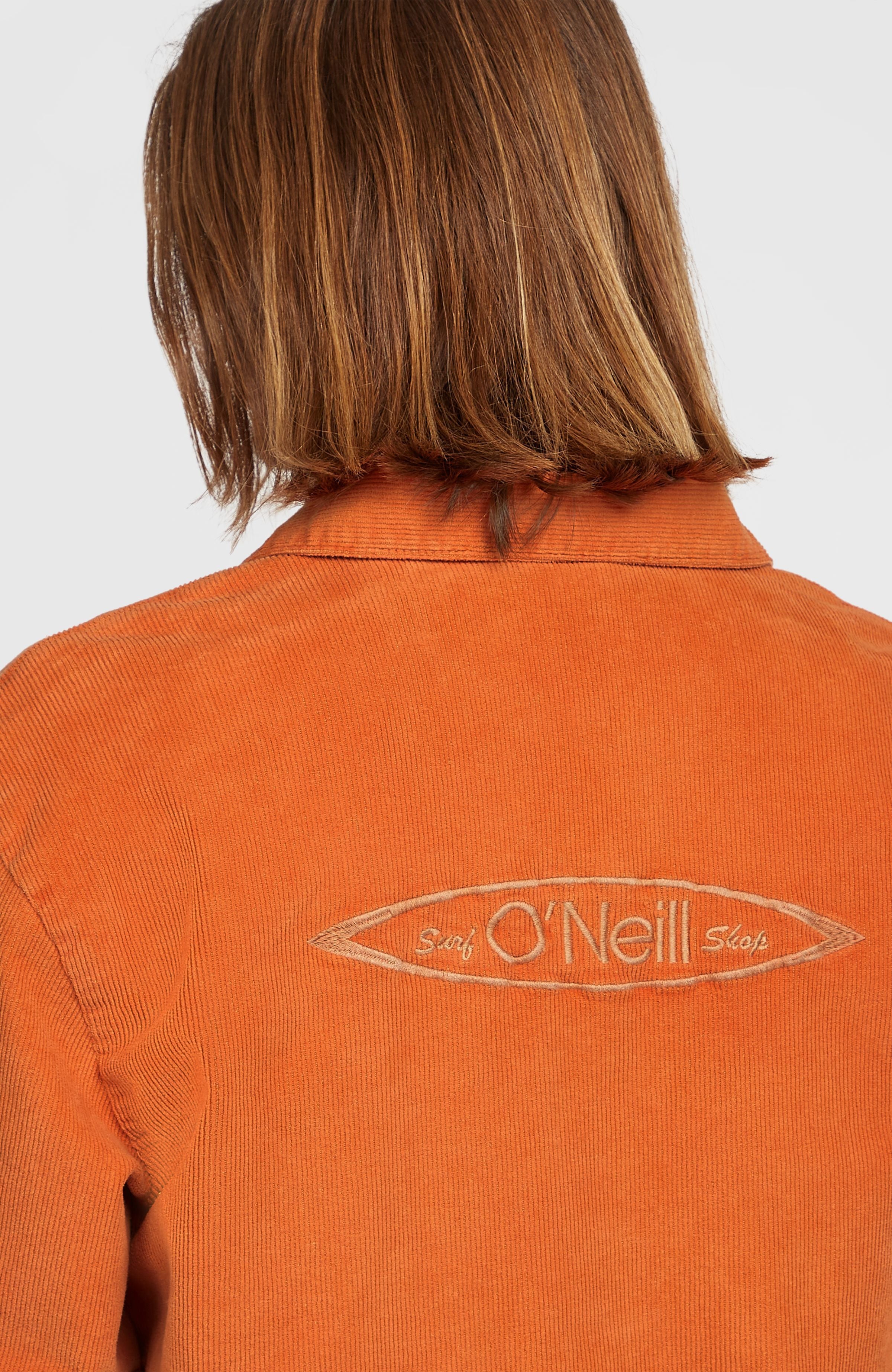 Cord Coach Jacket Cinnamon Stick