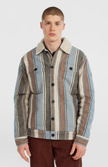 O'Riginals Fleece-Lined Jacket Blue Vintage O'Neill Stripe