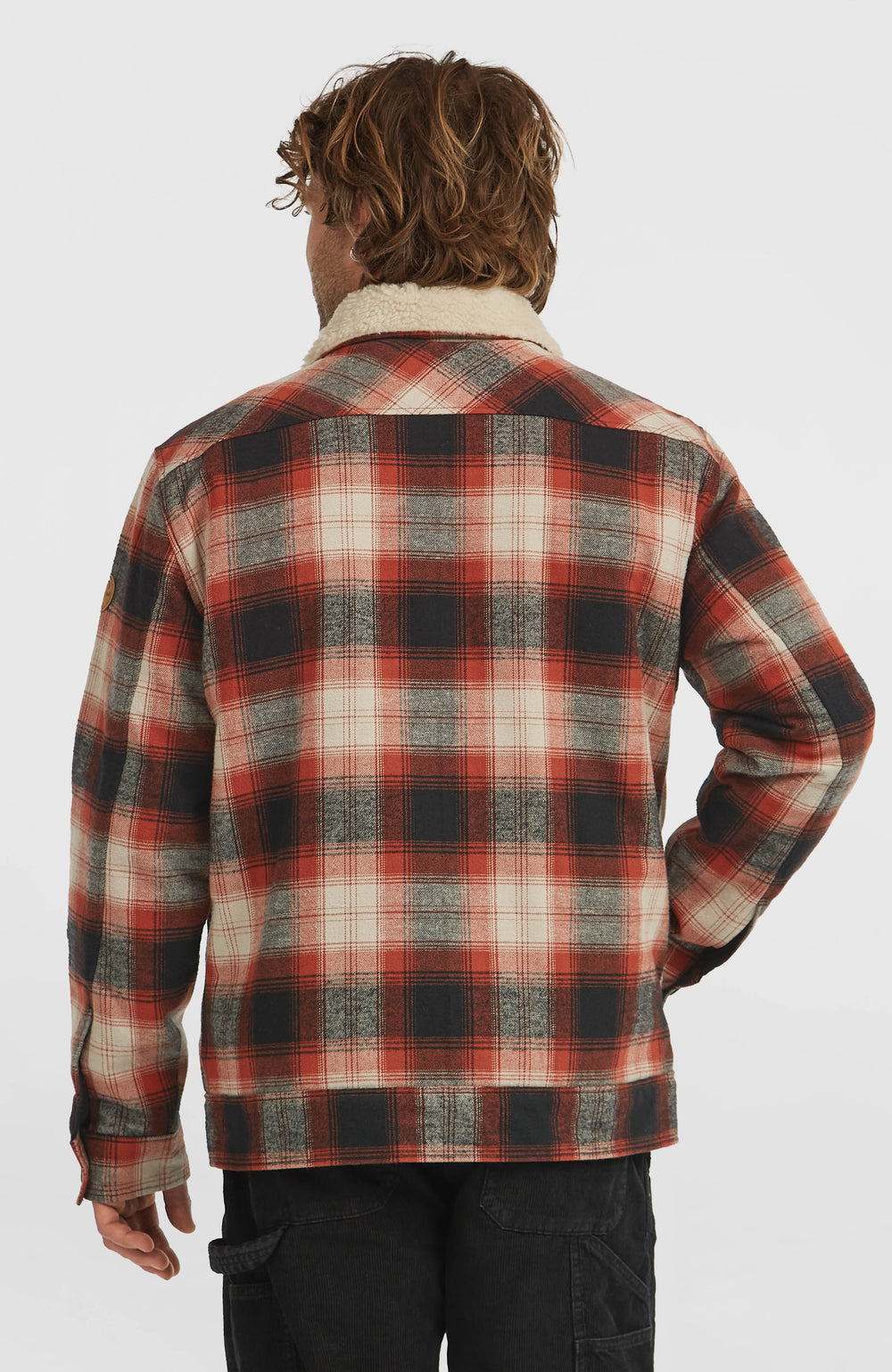 O'Riginals Fleece-Lined Jacket Bonfire Check