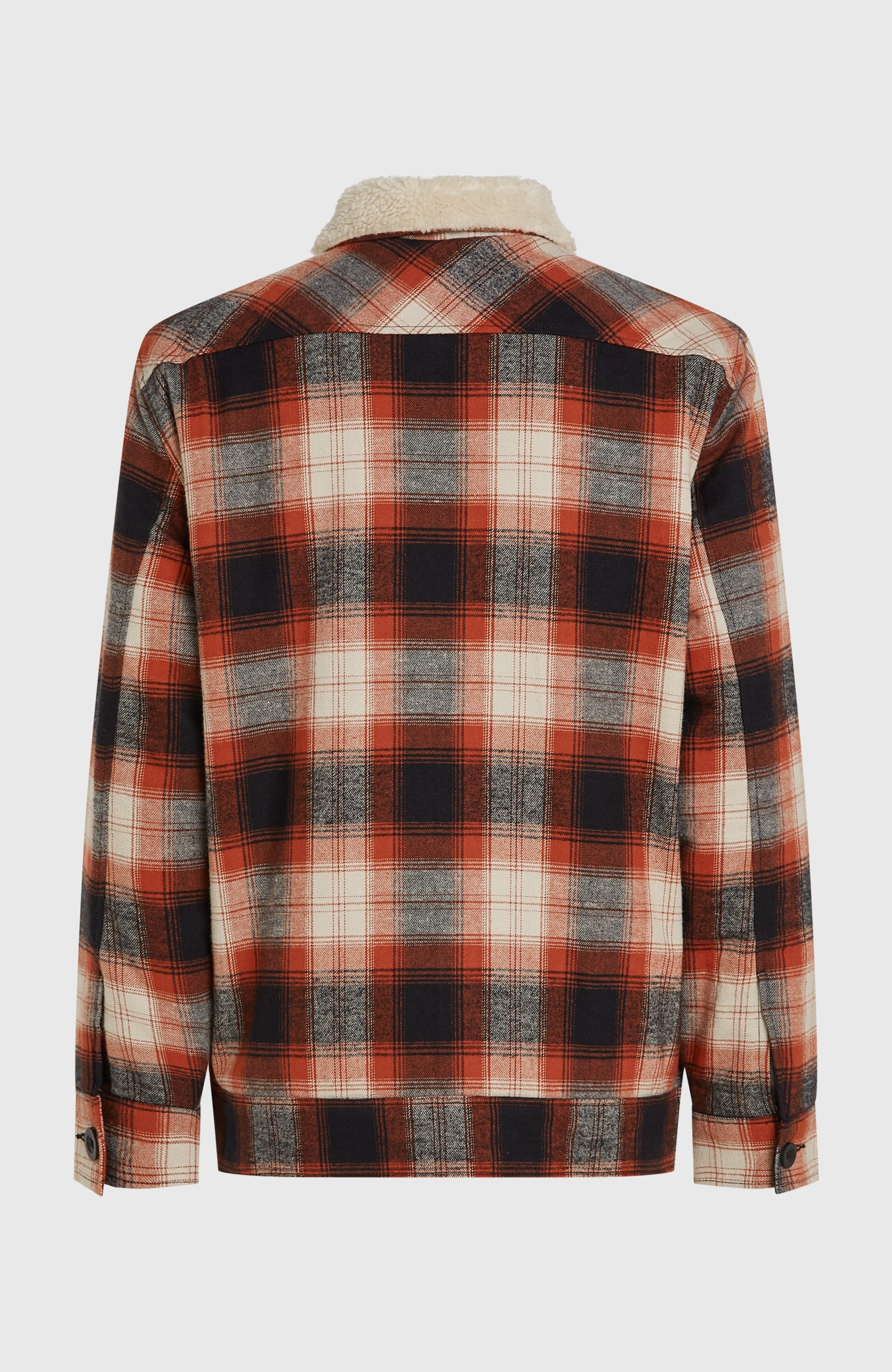 O'Riginals Fleece-Lined Jacket Bonfire Check