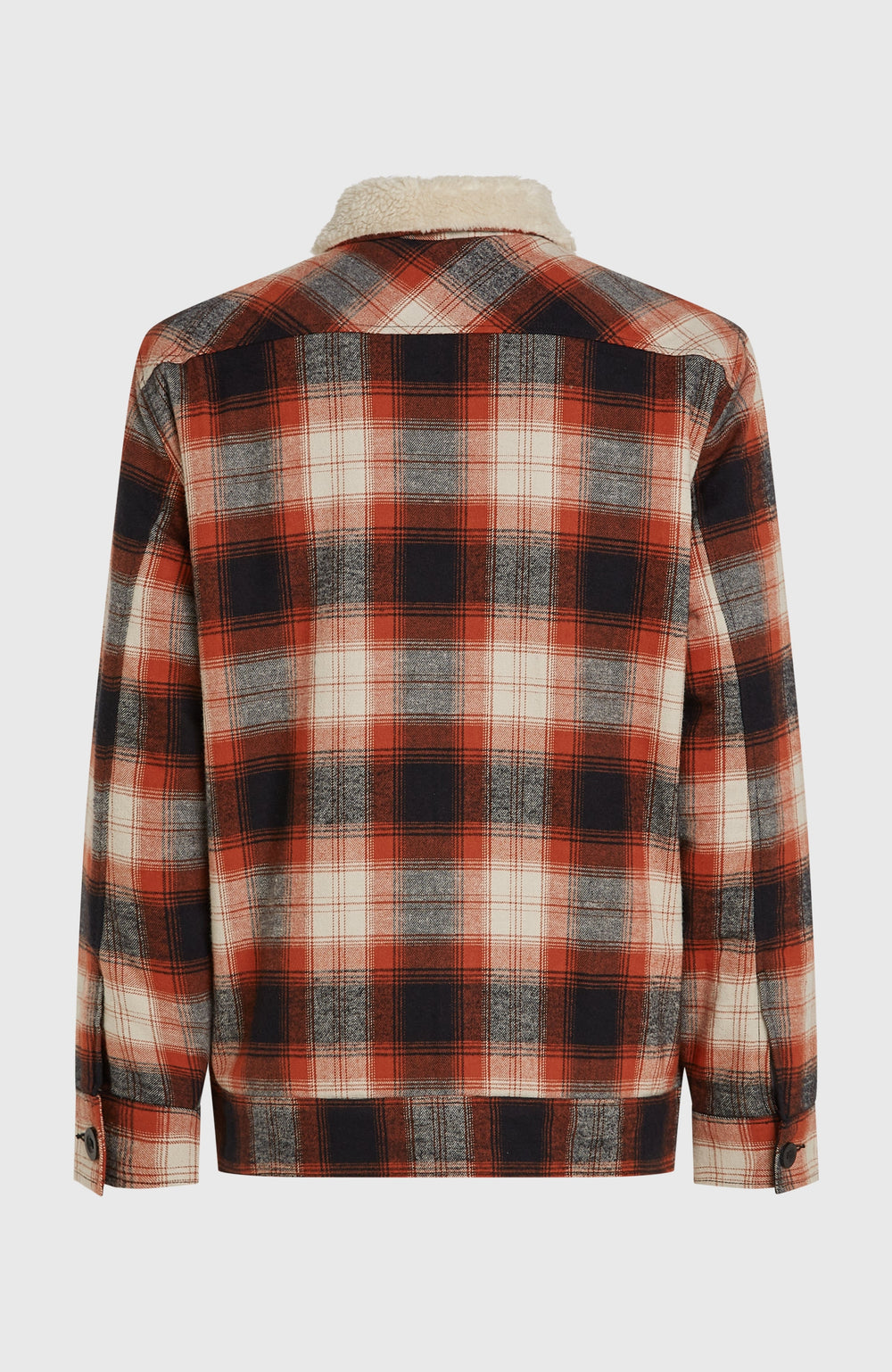 O'Riginals Fleece-Lined Jacket Bonfire Check