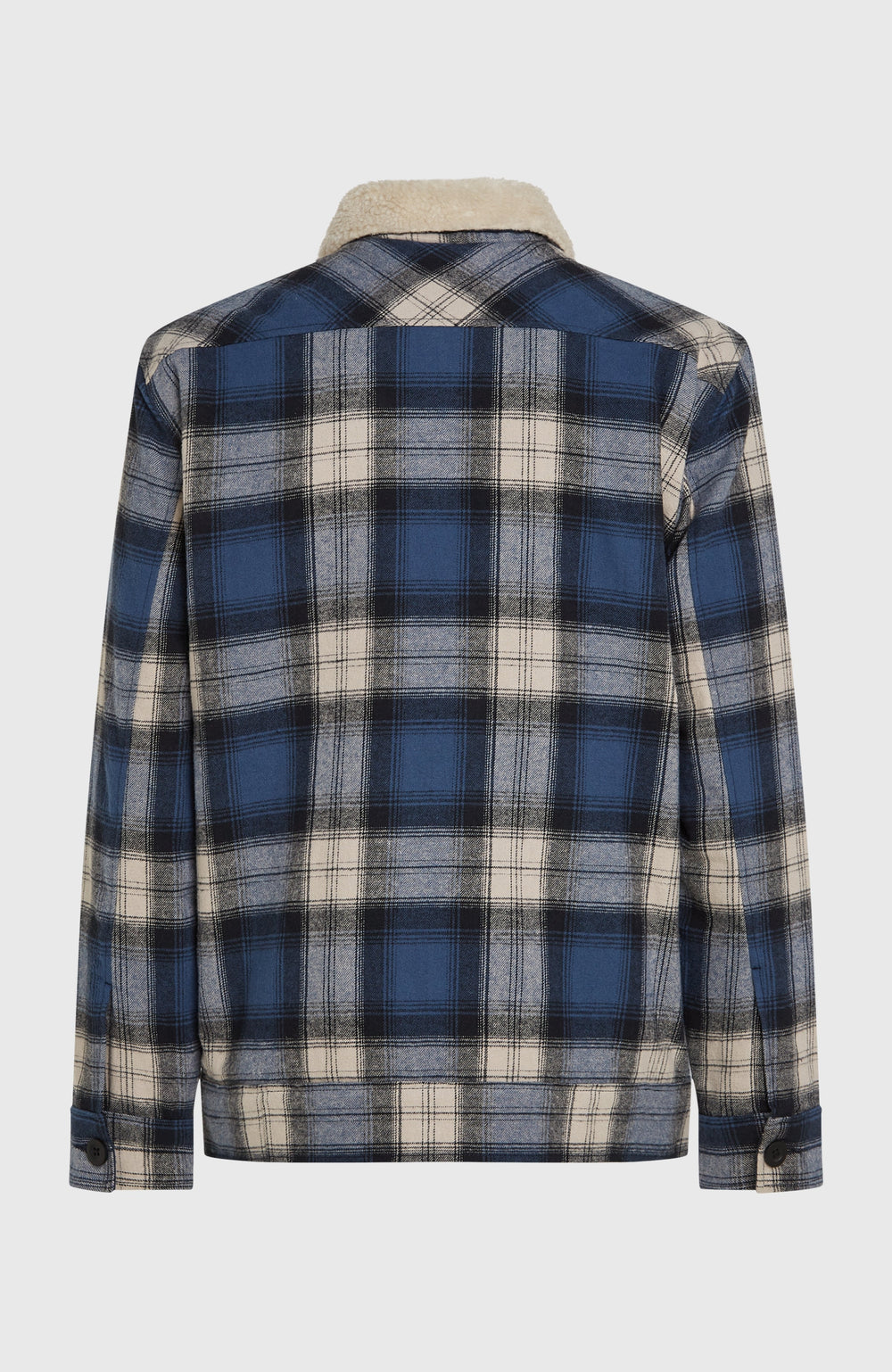 O'Riginals Fleece-Lined Jacket Mozart Blue Check