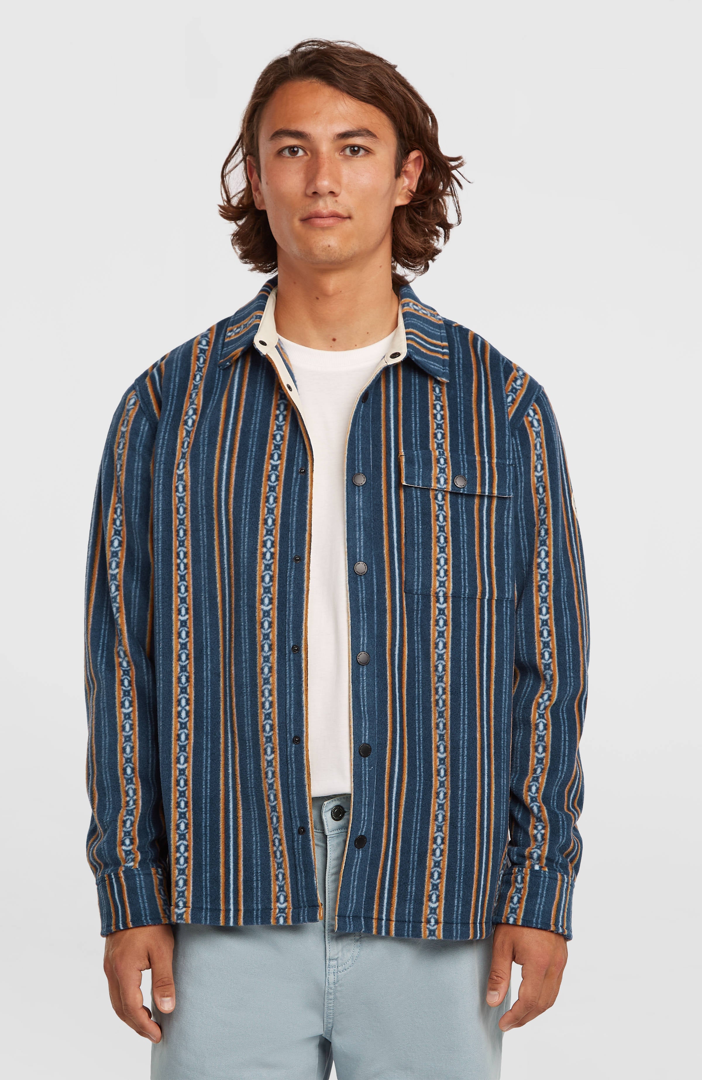 O'Riginals Superfleece Shirt Blue Originals Jstripe