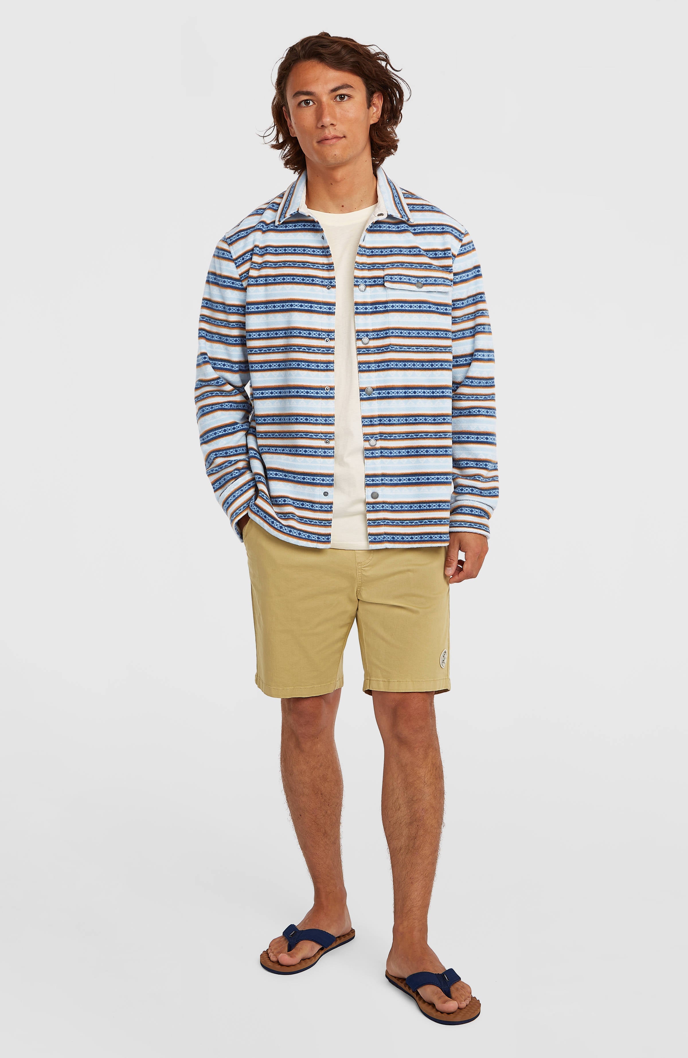 O'Riginals Superfleece Shirt Blue Originals Hstripe