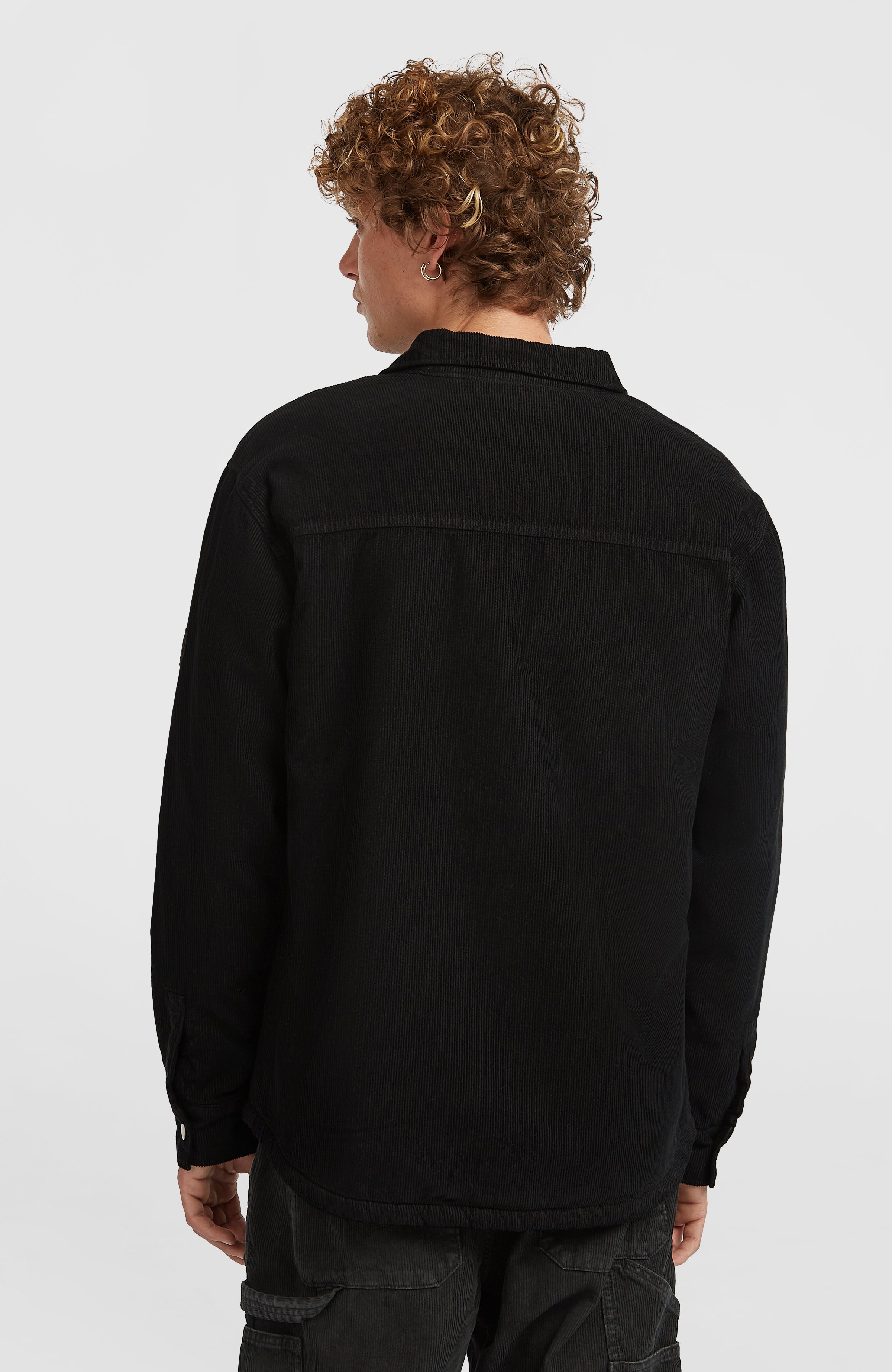 O'Riginals Corduroy Fleece-Lined Overshirt Black Out