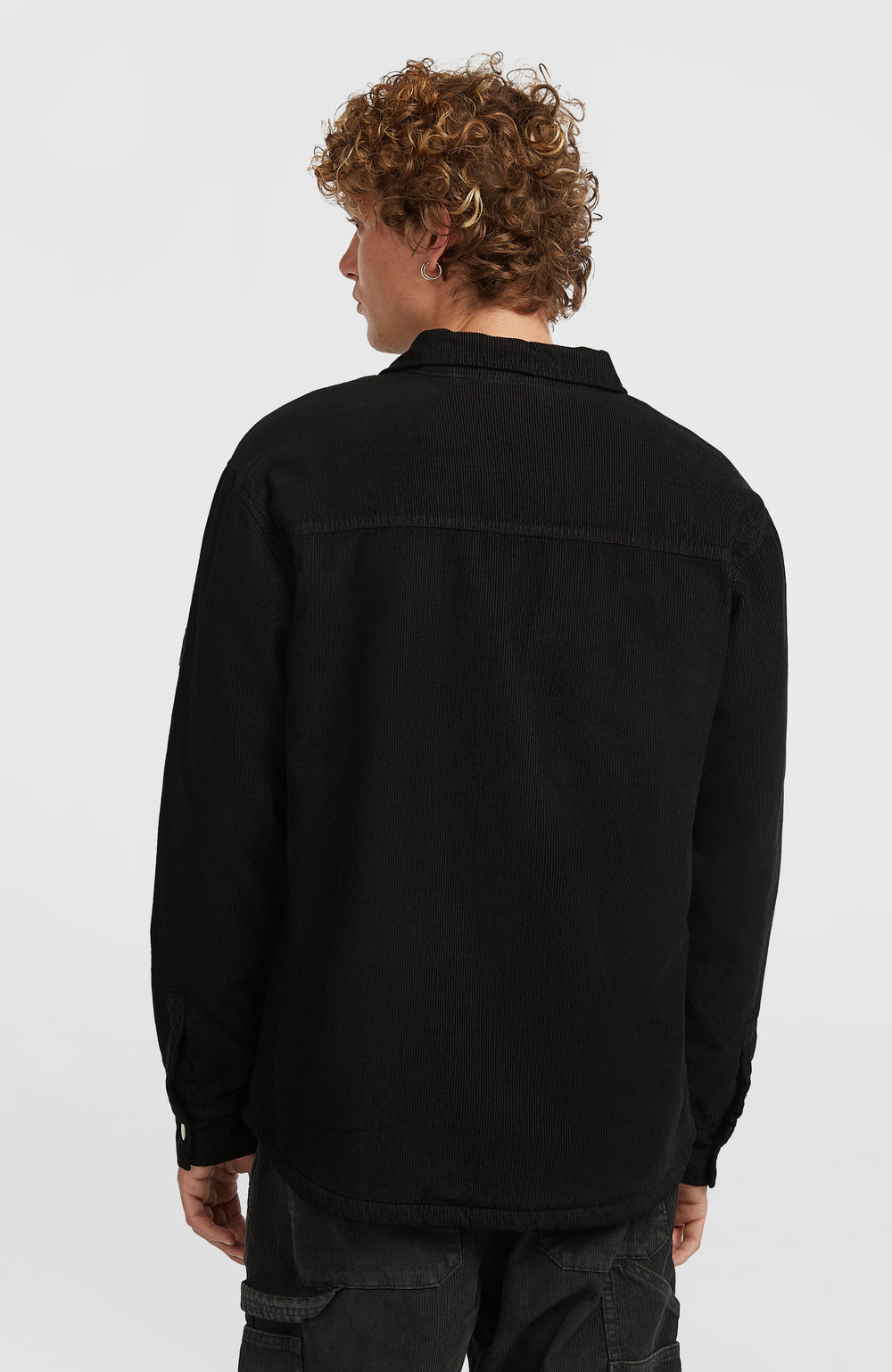 O'Riginals Corduroy Fleece-Lined Overshirt Black Out