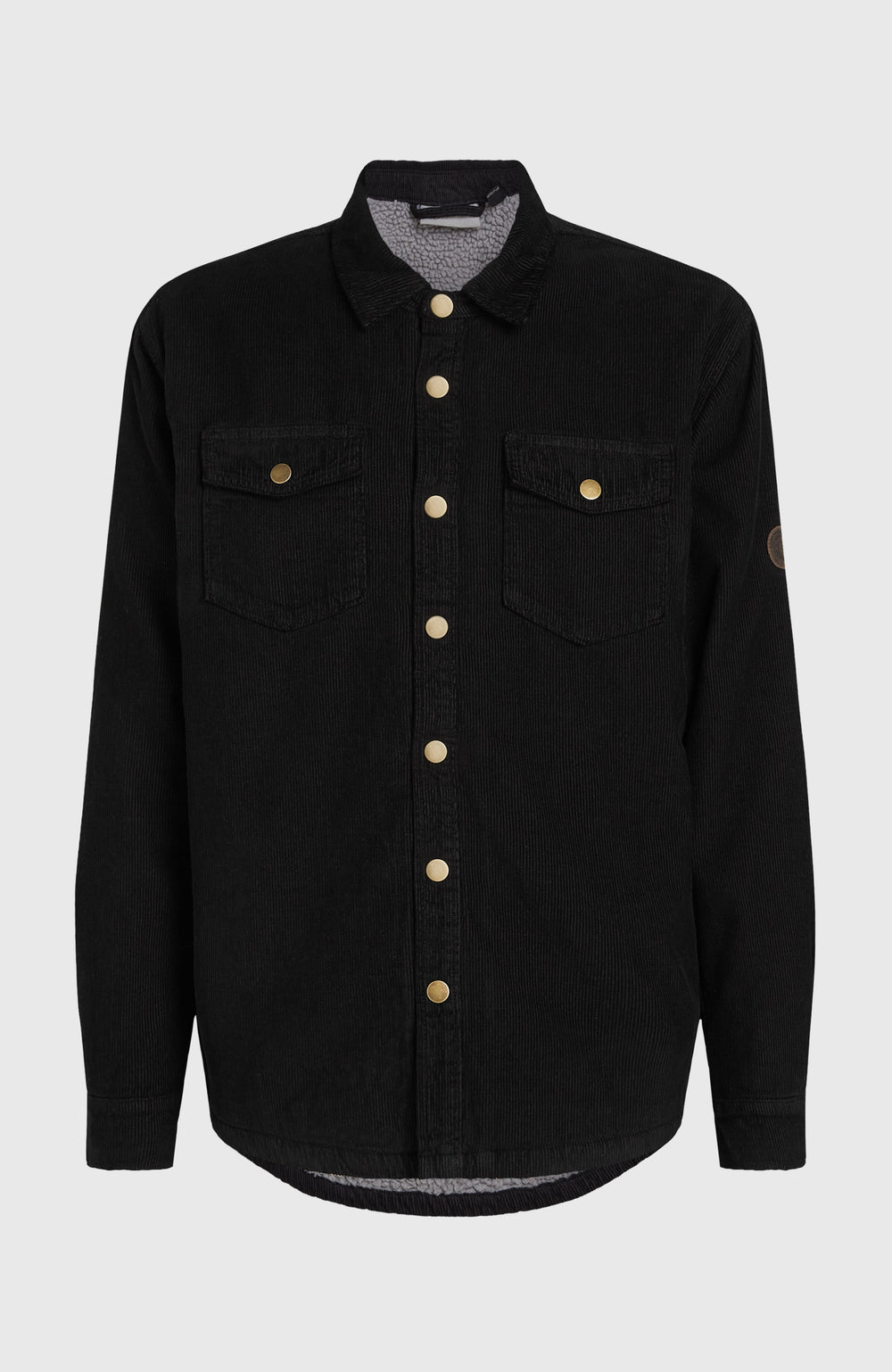 O'Riginals Corduroy Fleece-Lined Overshirt Black Out