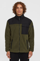 Utility Polartec® 200 Full-Zip Fleece Forest Night Colour Block