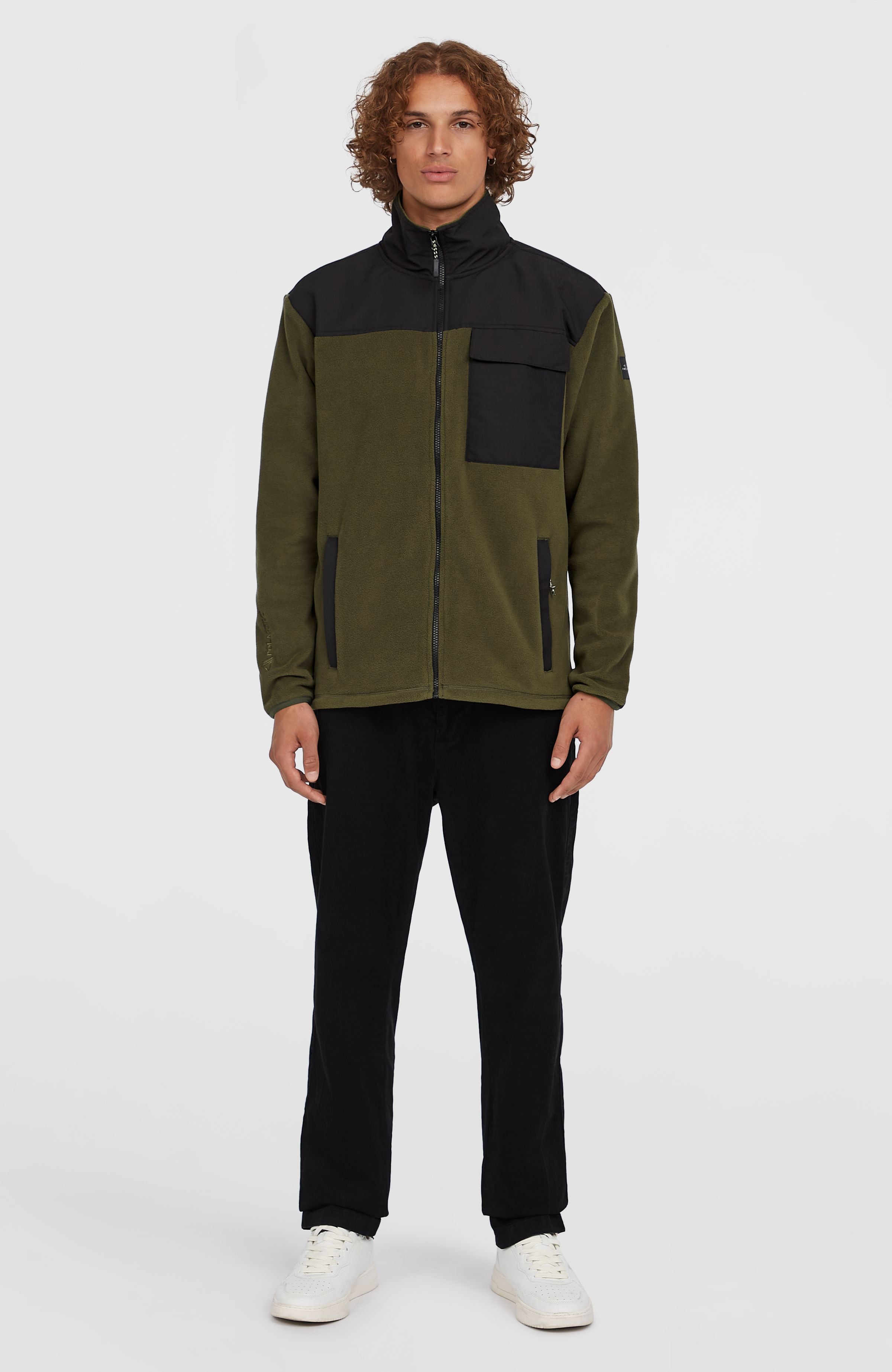 Utility Polartec® 200 Full-Zip Fleece Forest Night Colour Block