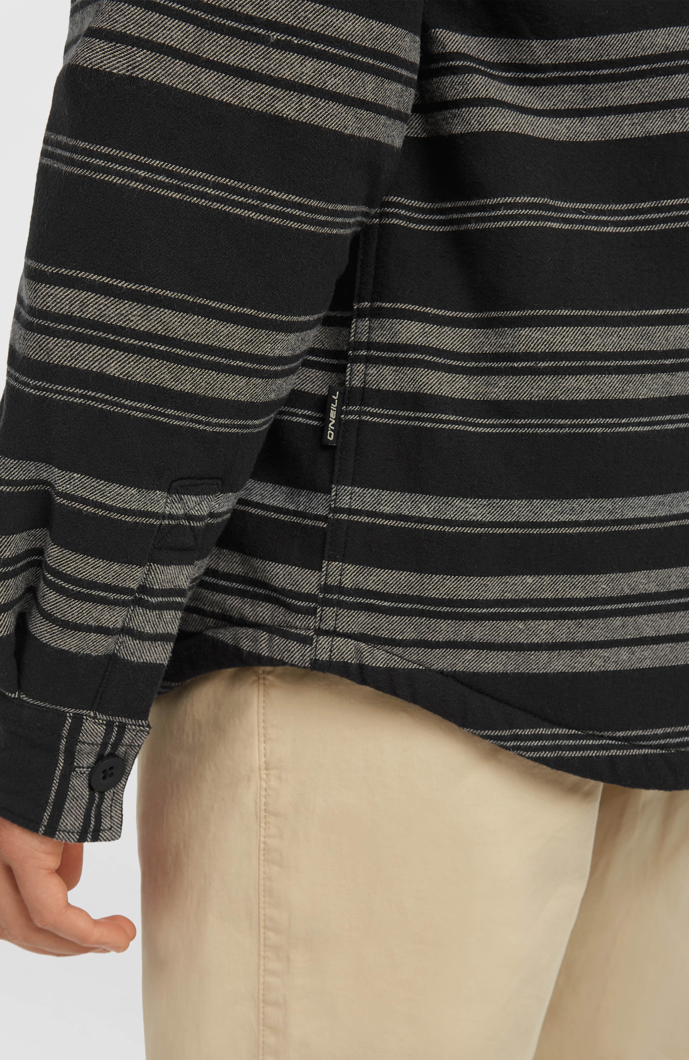 Must-Have Fleece-Lined Shirt Black Bavaro