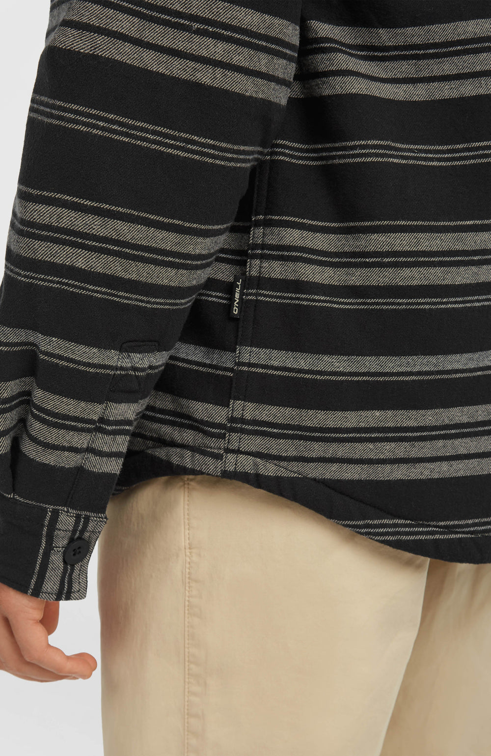Must-Have Fleece-Lined Shirt Black Bavaro