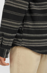 Must-Have Fleece-Lined Shirt Black Bavaro