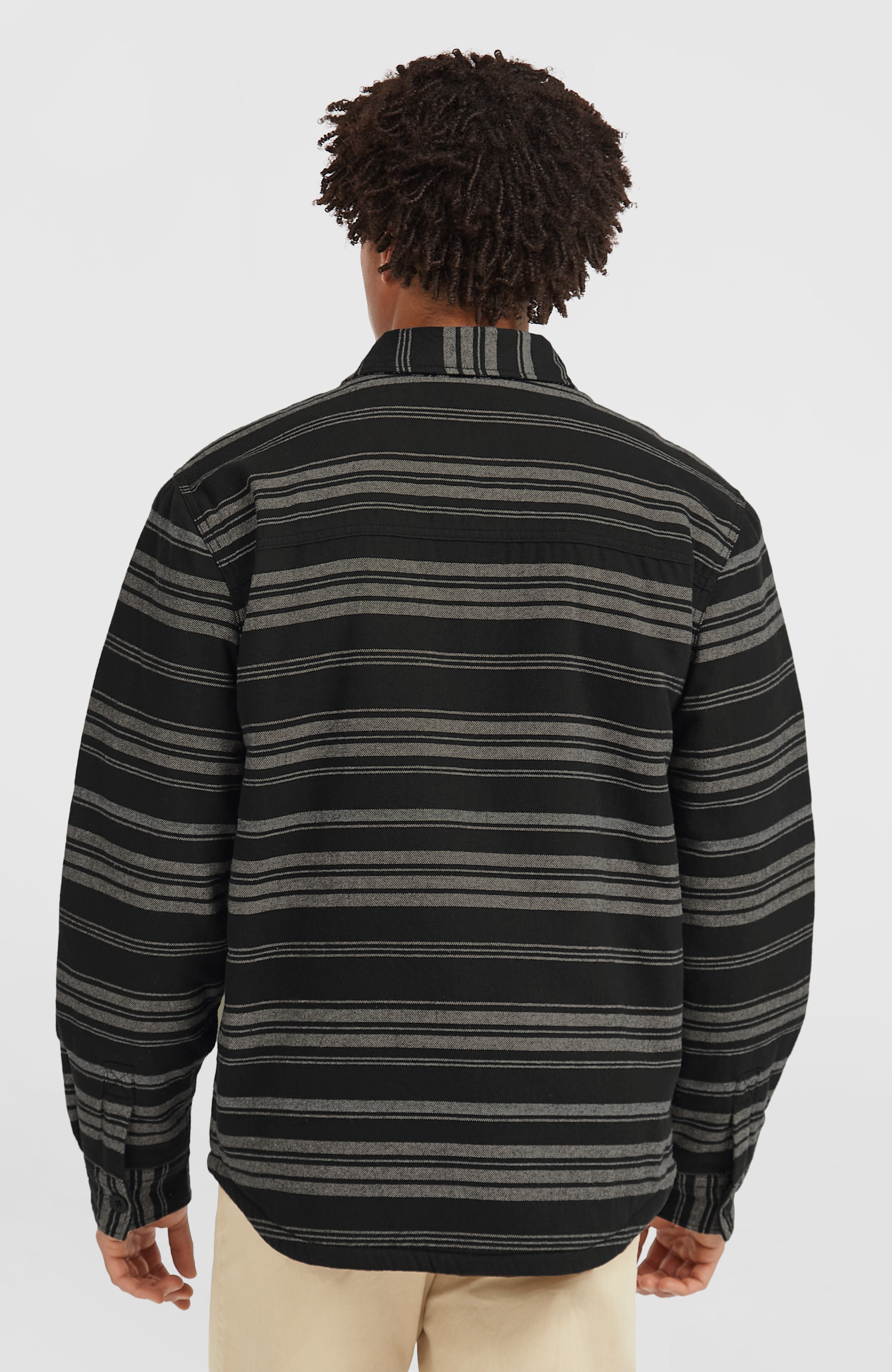 Must-Have Fleece-Lined Shirt Black Bavaro