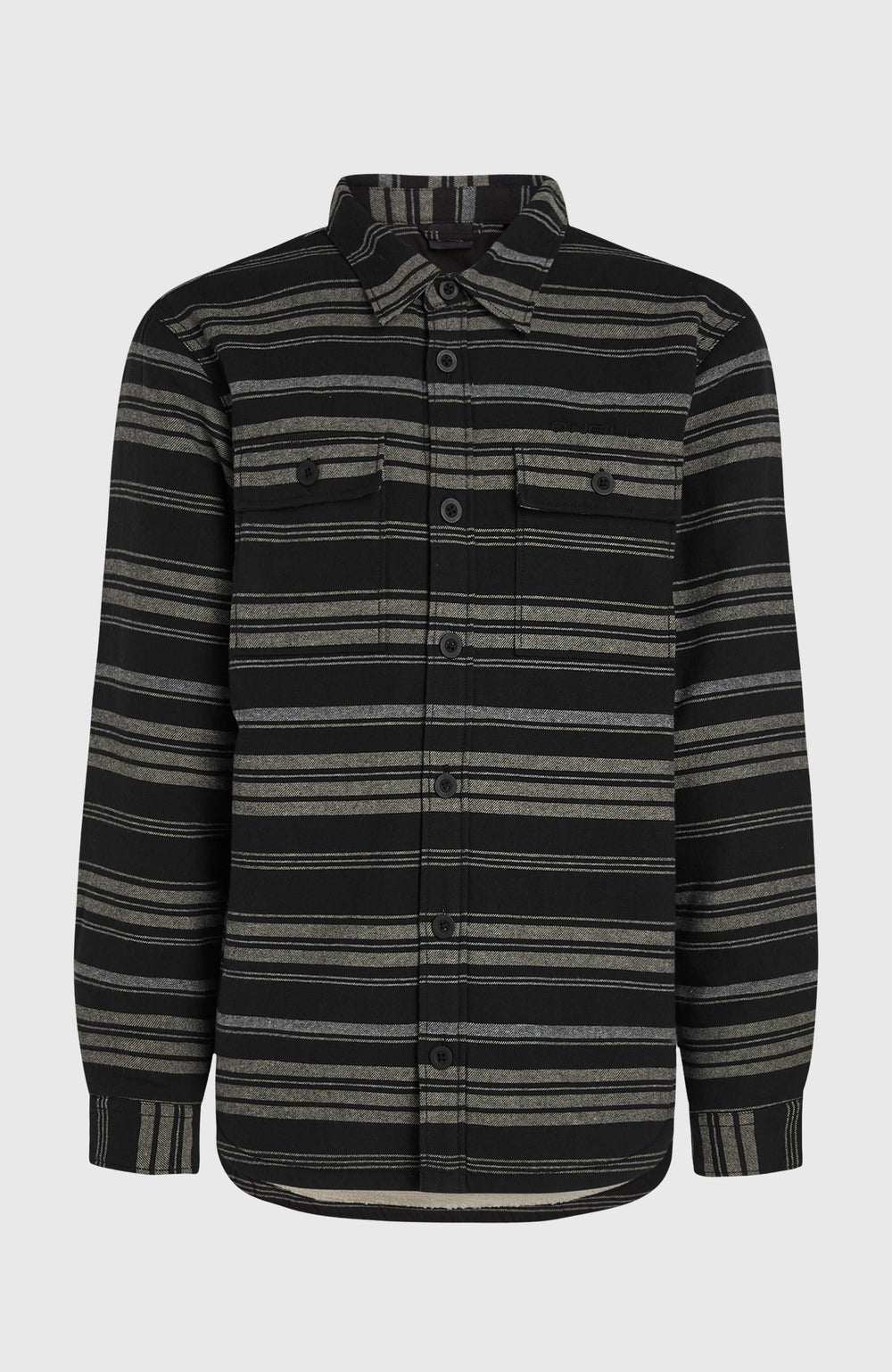Must-Have Fleece-Lined Shirt Black Bavaro