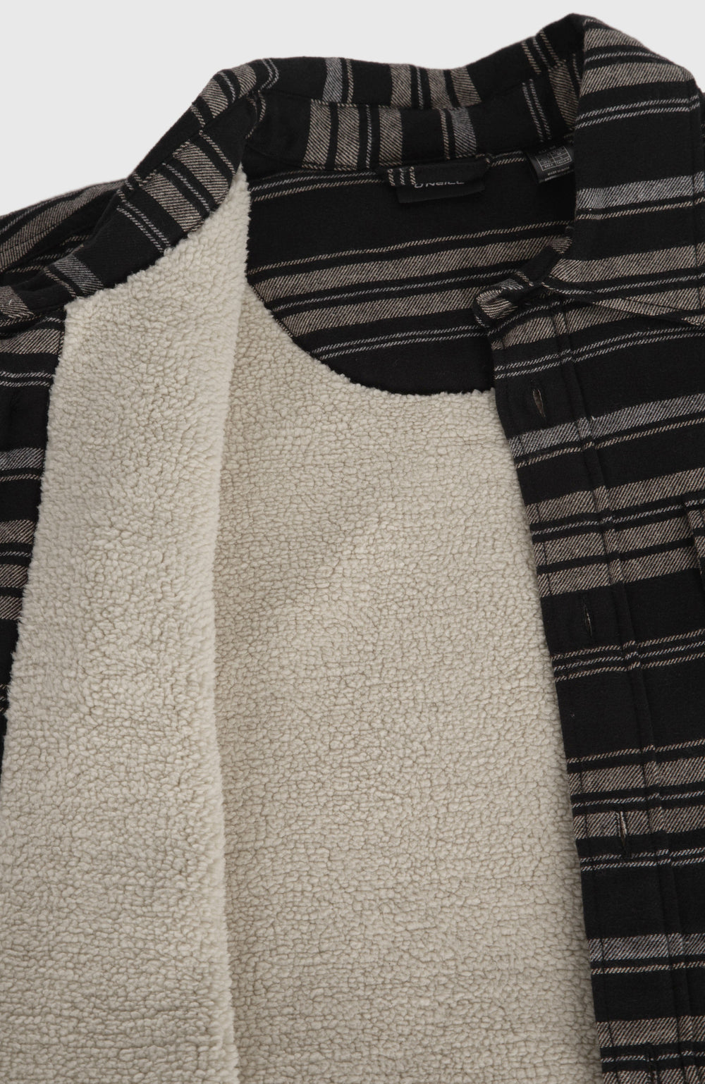 Must-Have Fleece-Lined Shirt Black Bavaro