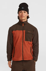 FWC'Peak Polartec® Fleece Coffee Bean Colour Block