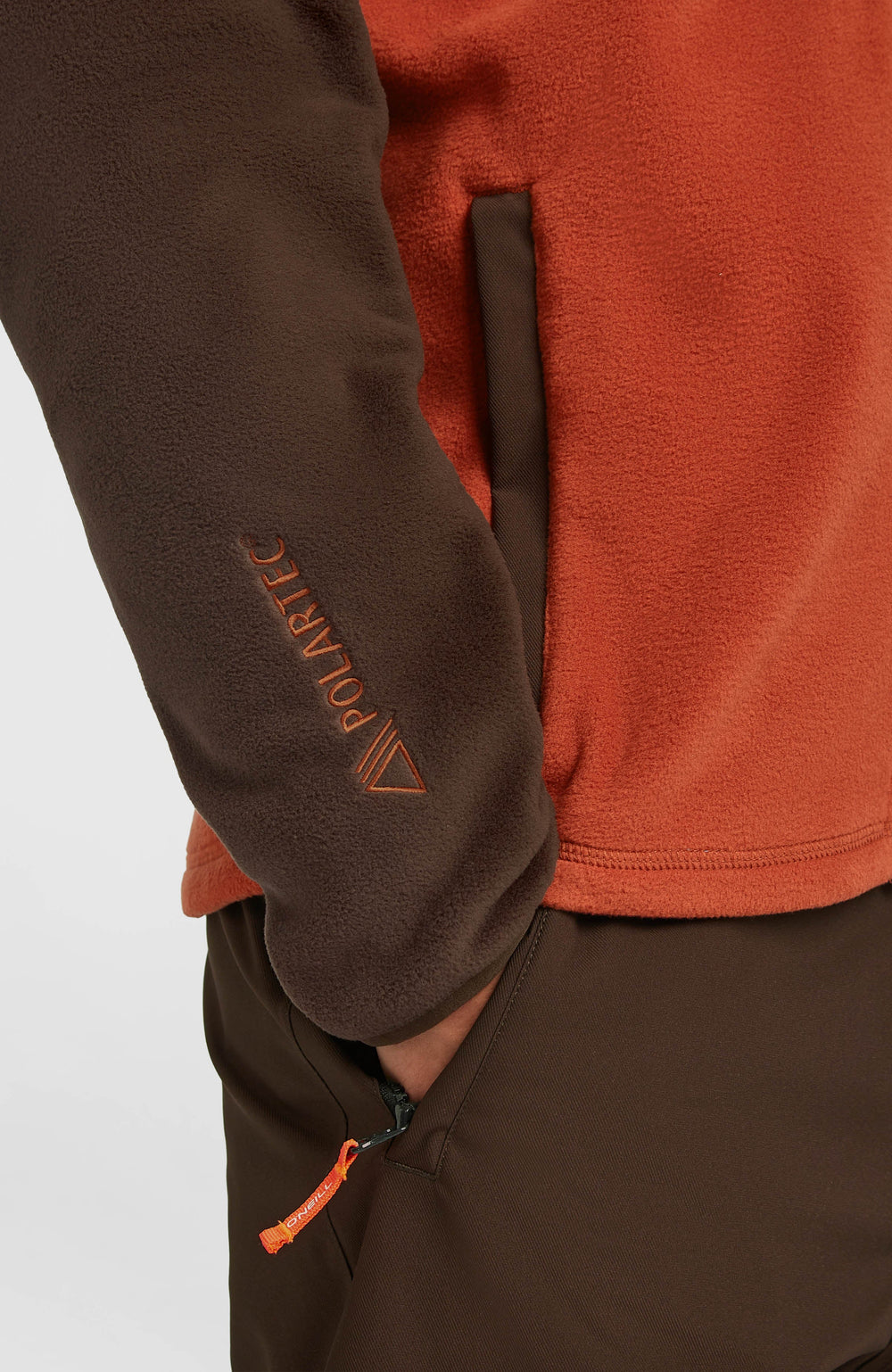 FWC'Peak Polartec® Fleece Coffee Bean Colour Block
