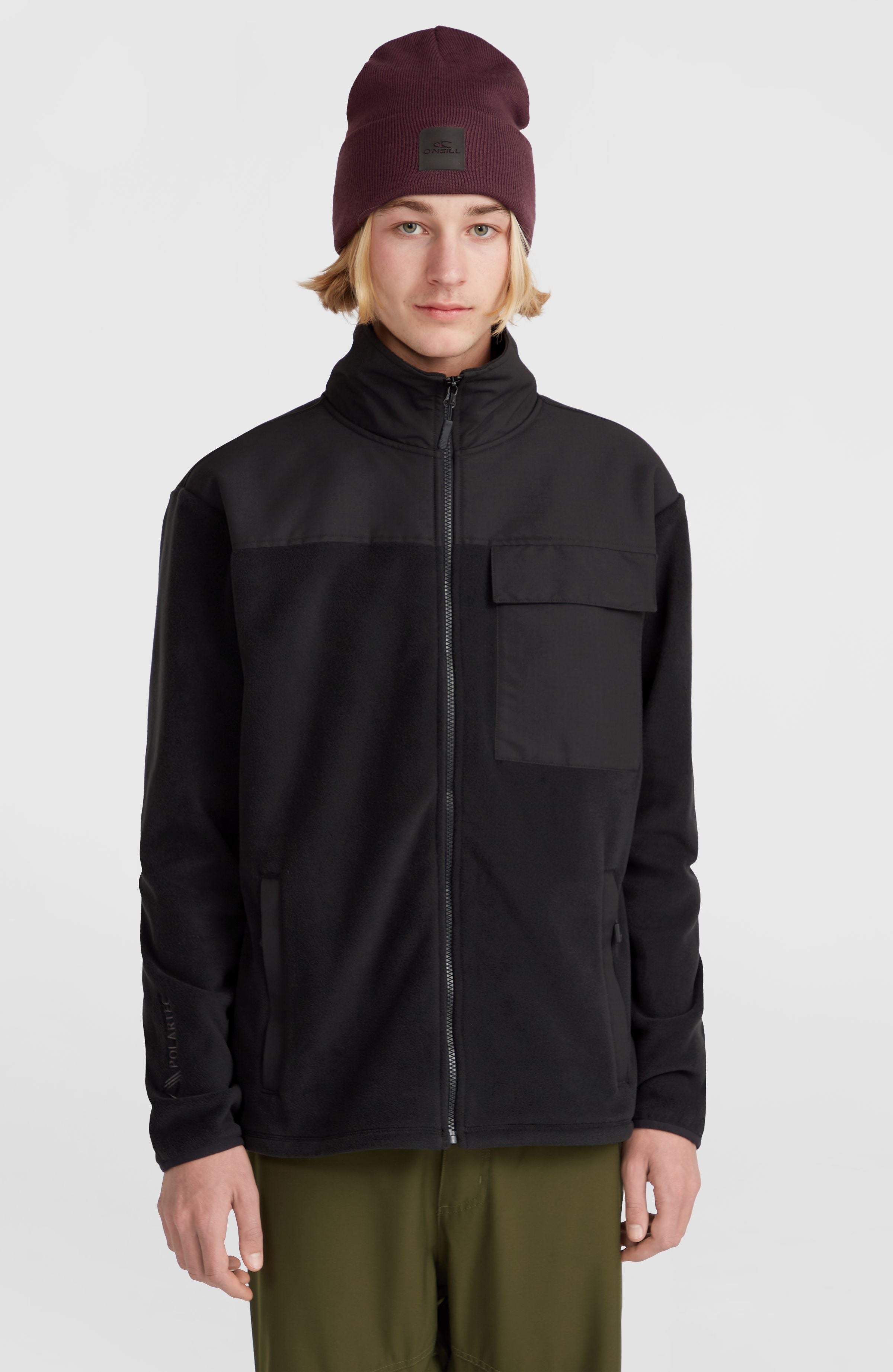 Utility Polartec® 200 Full-Zip Fleece Black Out