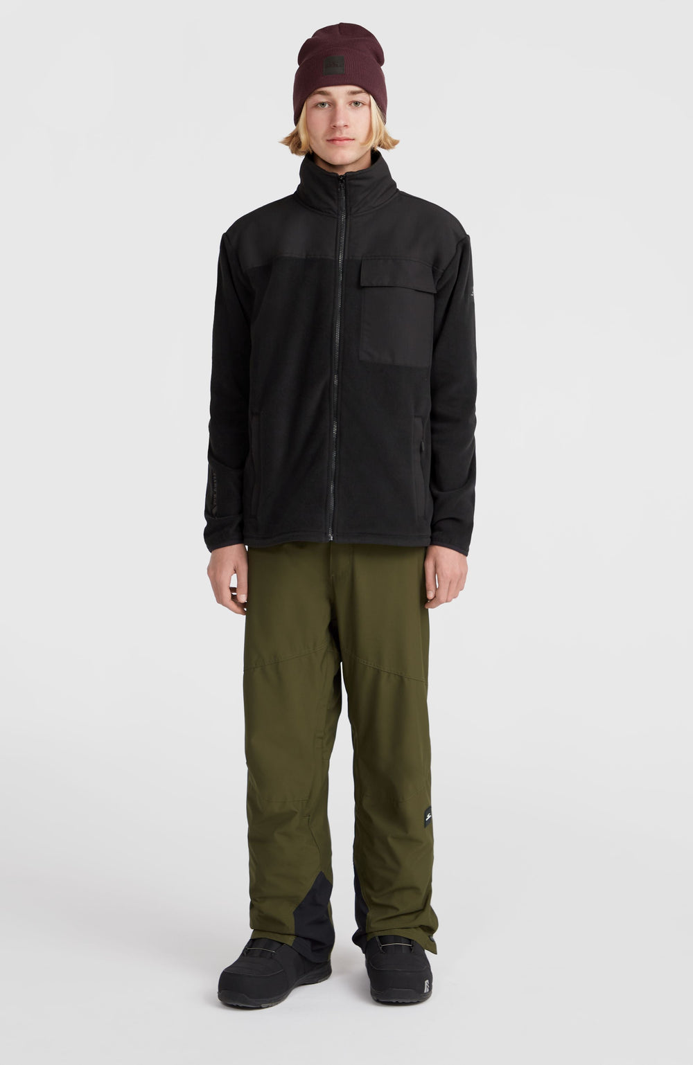 Utility Polartec® 200 Full-Zip Fleece Black Out