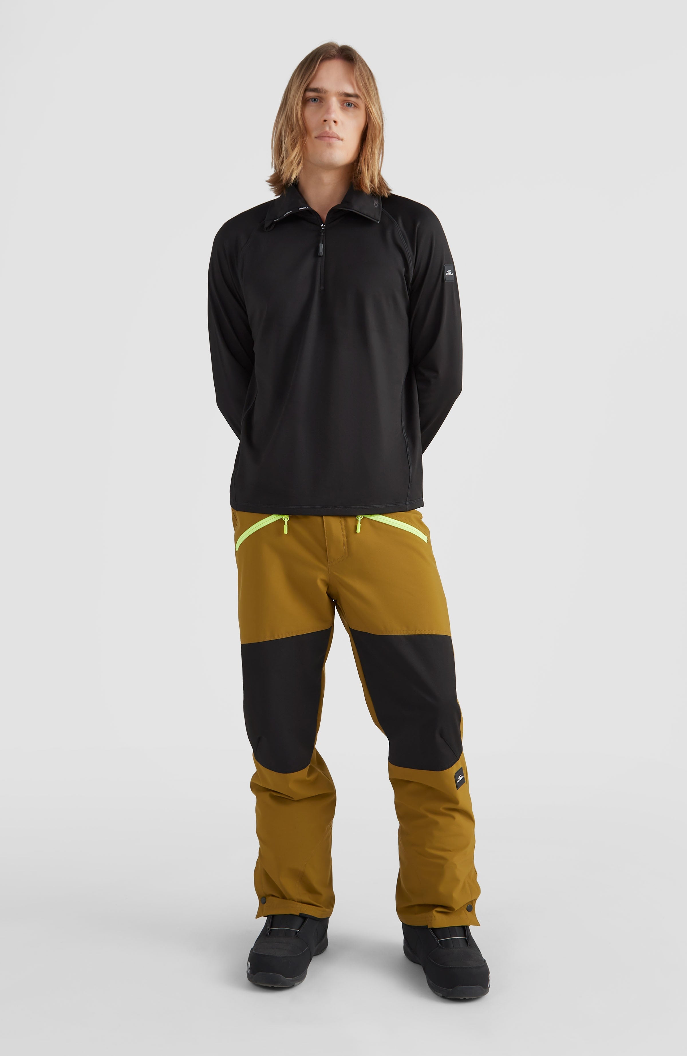Clime Half-Zip Fleece BlackOut - A