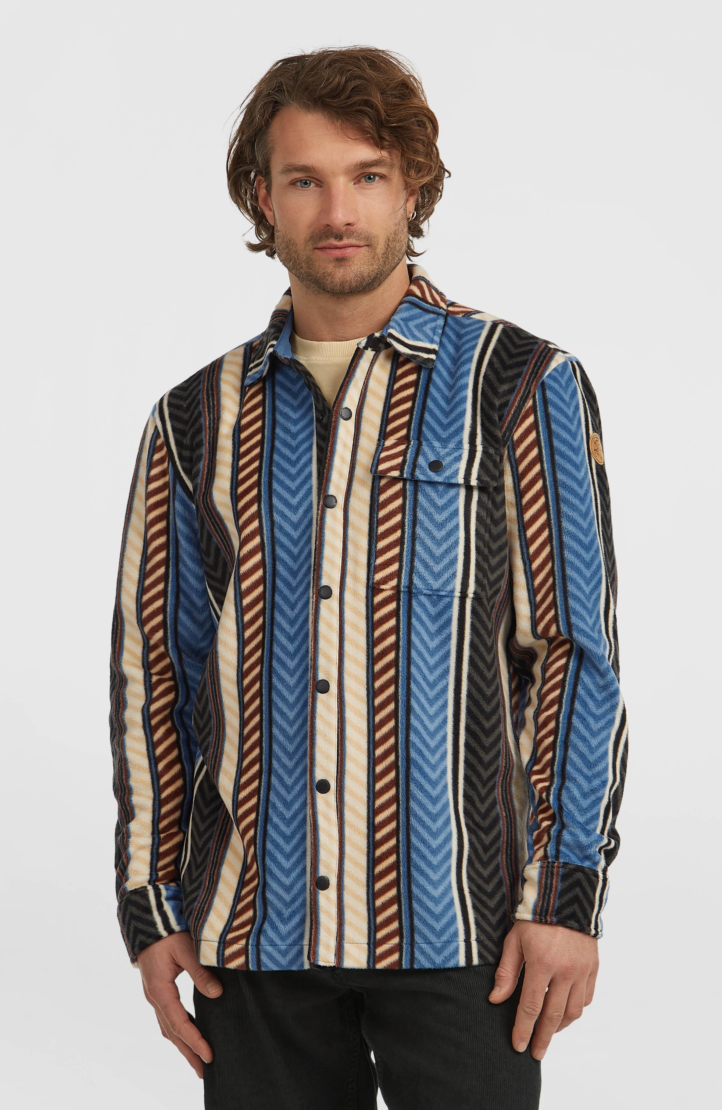 O'Riginals Superfleece Shirt Blue Vintage O'Neill Stripe