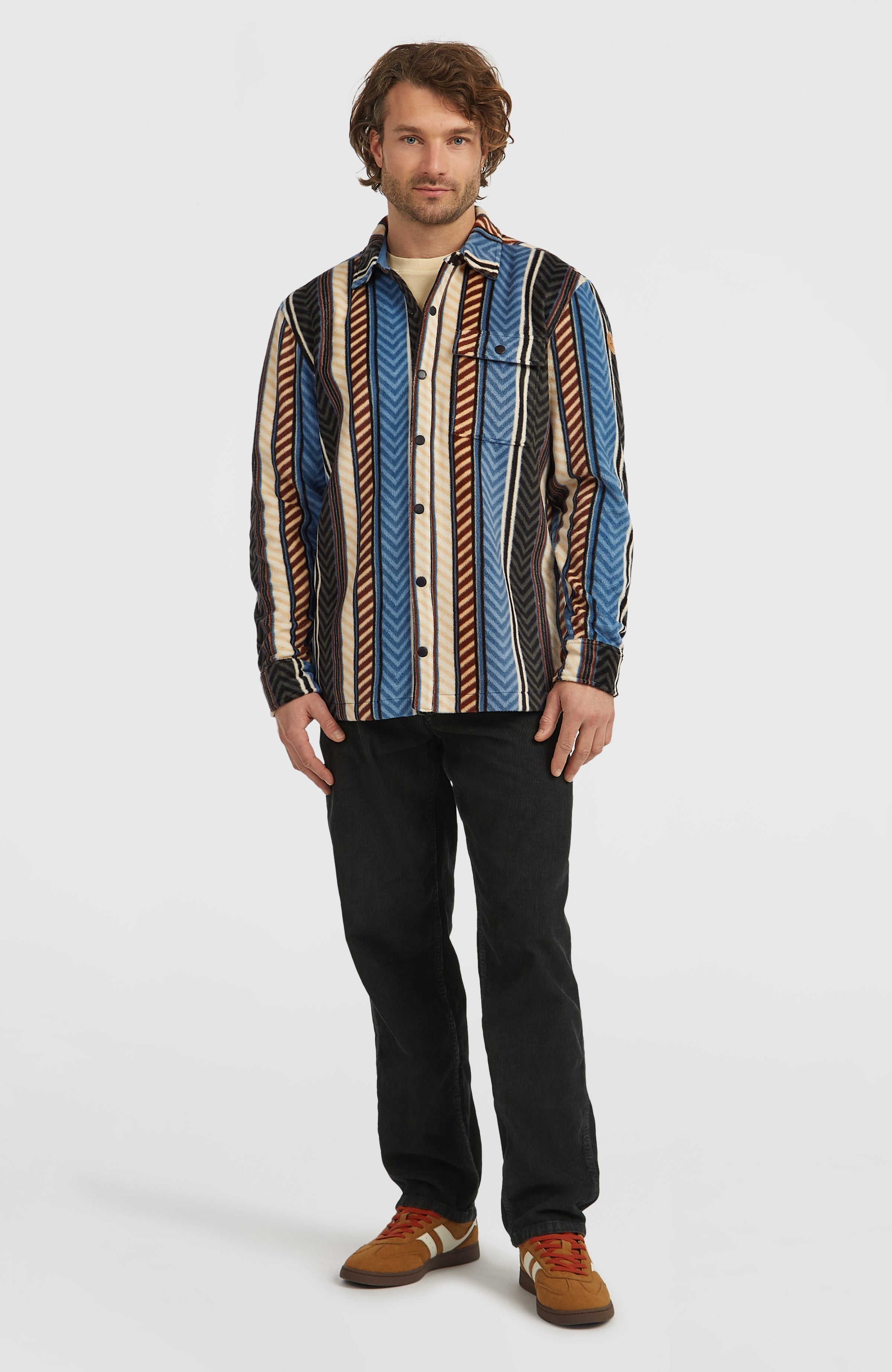 O'Riginals Superfleece Shirt Blue Vintage O'Neill Stripe