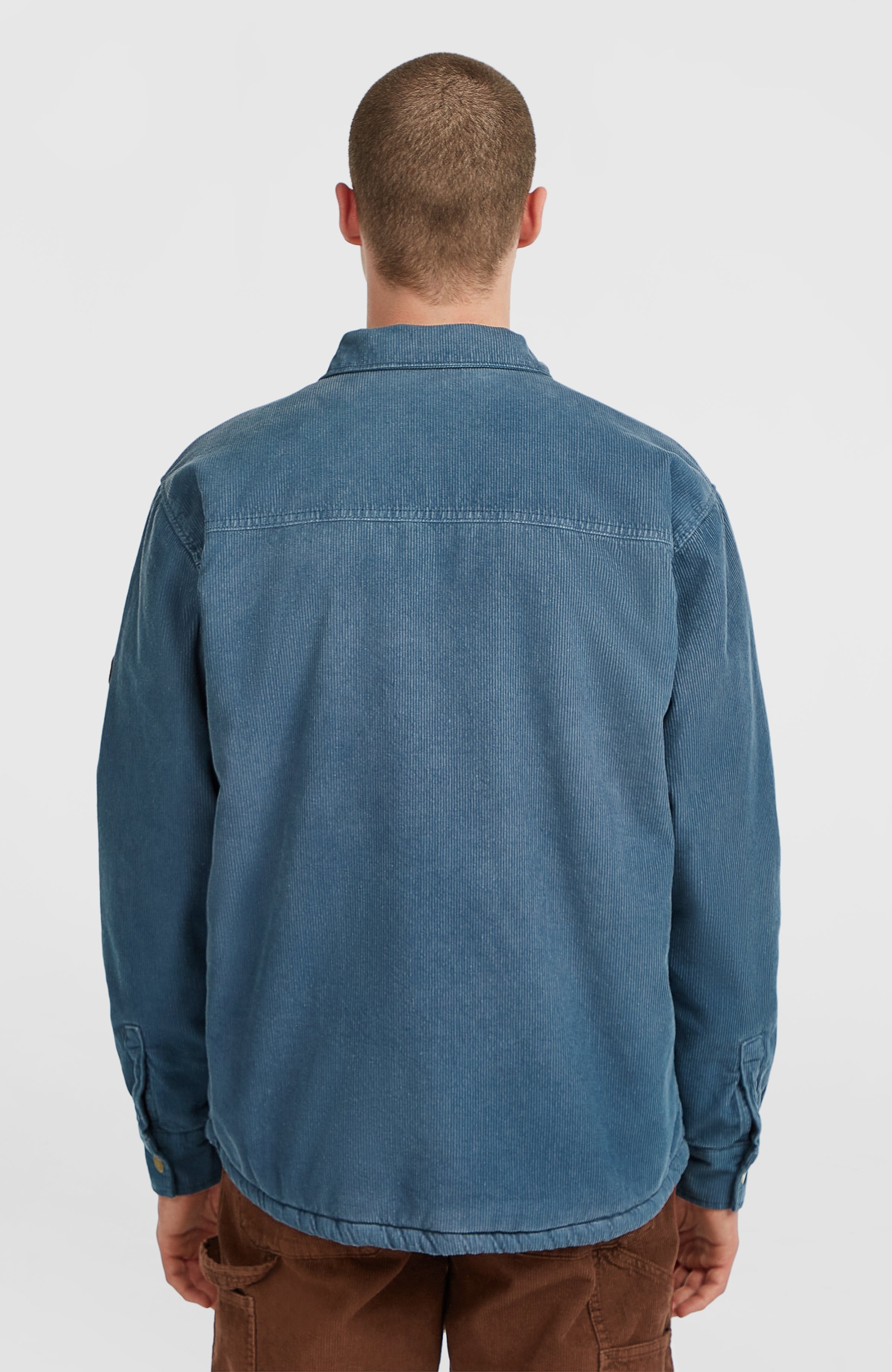 O'Riginals Corduroy Fleece-Lined Overshirt Mozart Blue