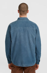 O'Riginals Corduroy Fleece-Lined Overshirt Mozart Blue