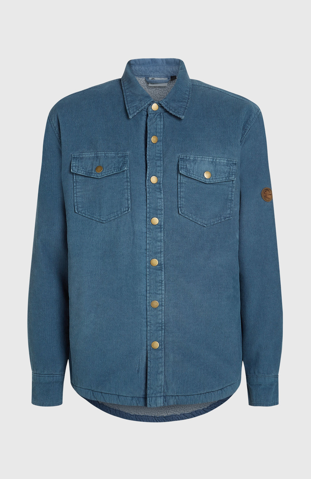 O'Riginals Corduroy Fleece-Lined Overshirt Mozart Blue