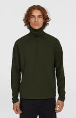 Clime Half-Zip Fleece Forest Night