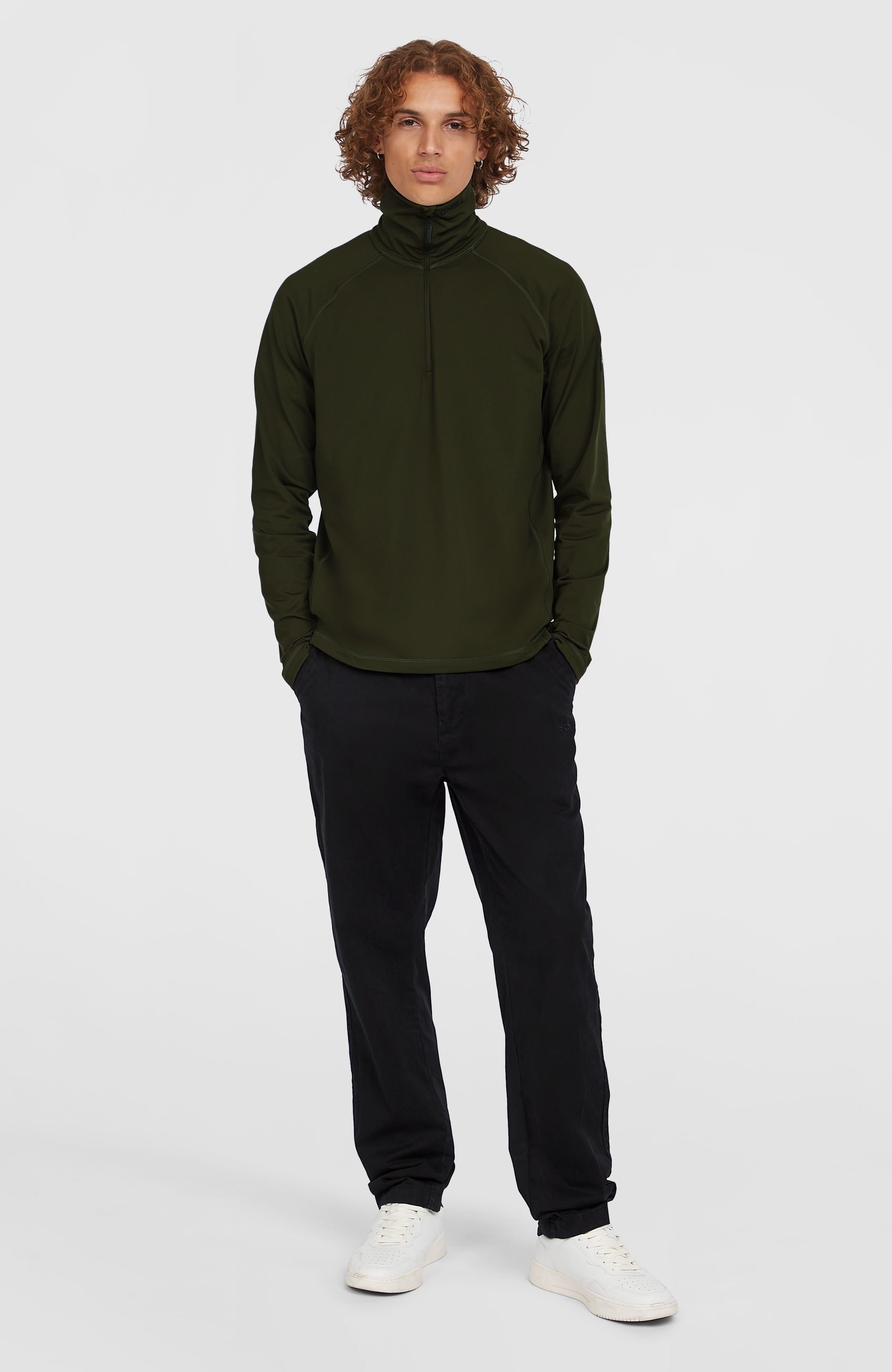 Clime Half-Zip Fleece Forest Night