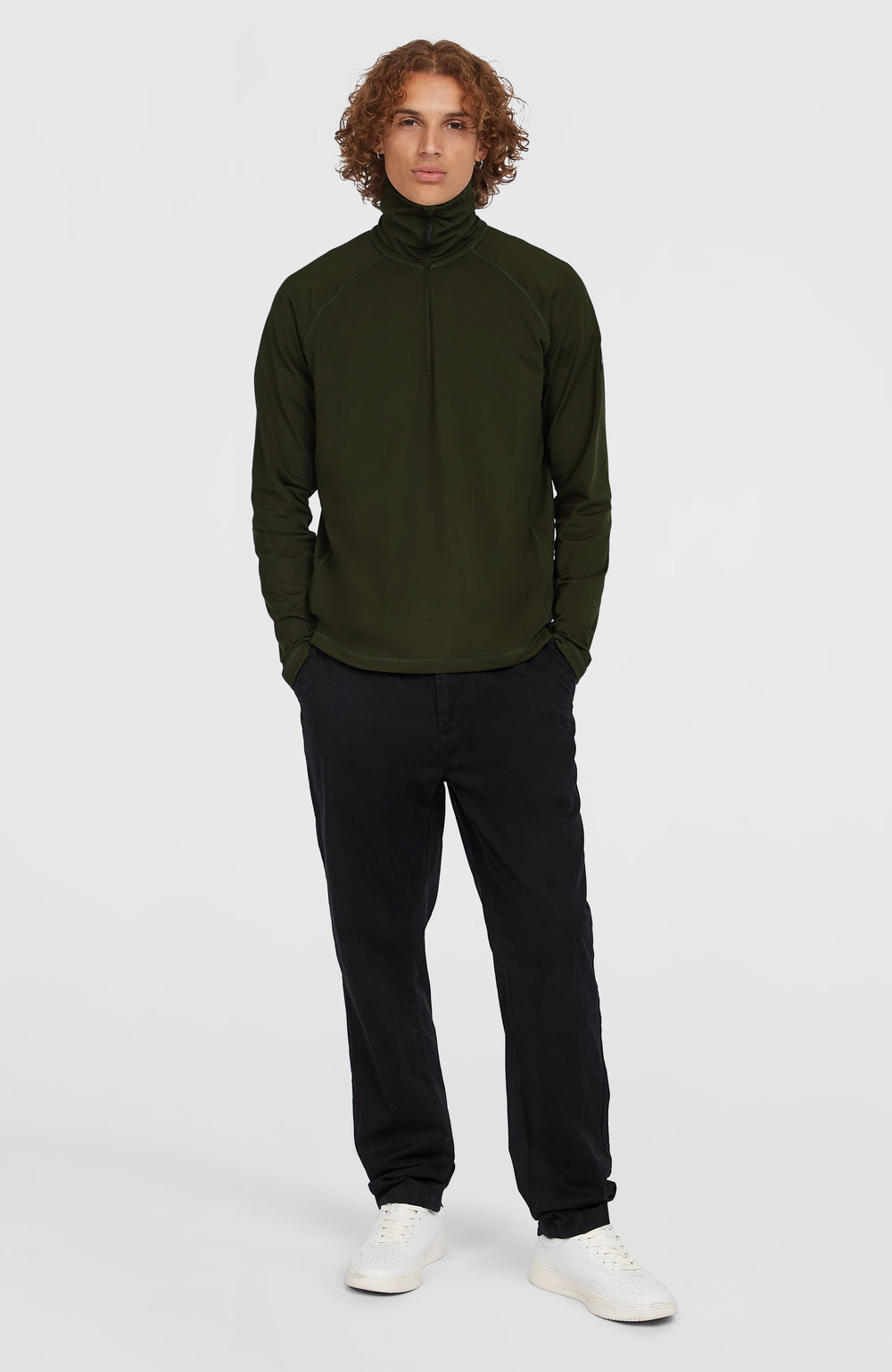 Clime Half-Zip Fleece Forest Night