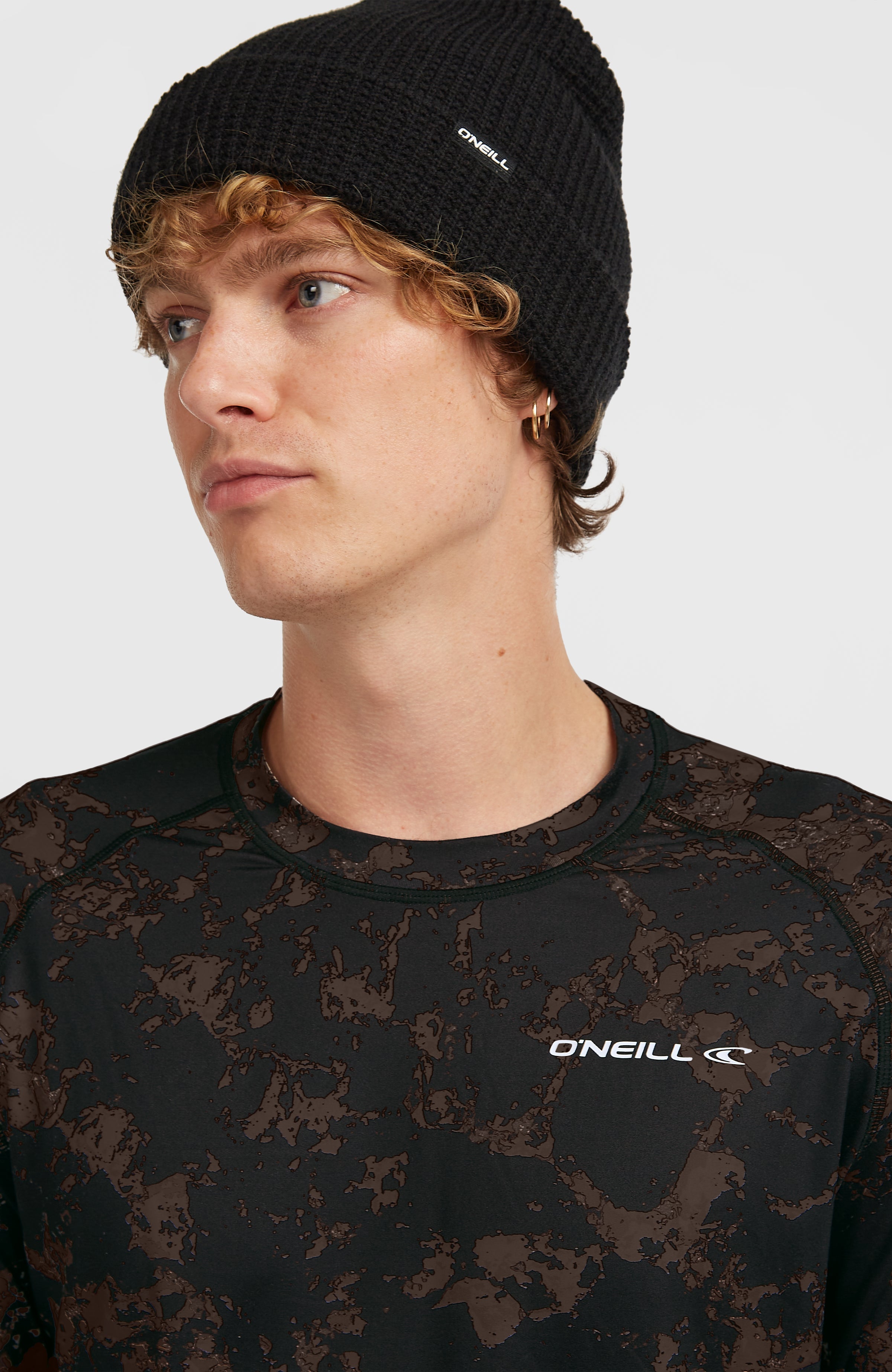 Baselayer Top Black/Beige Quarry