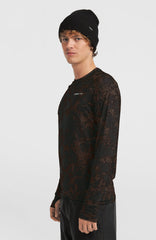 Baselayer Top Black/Beige Quarry