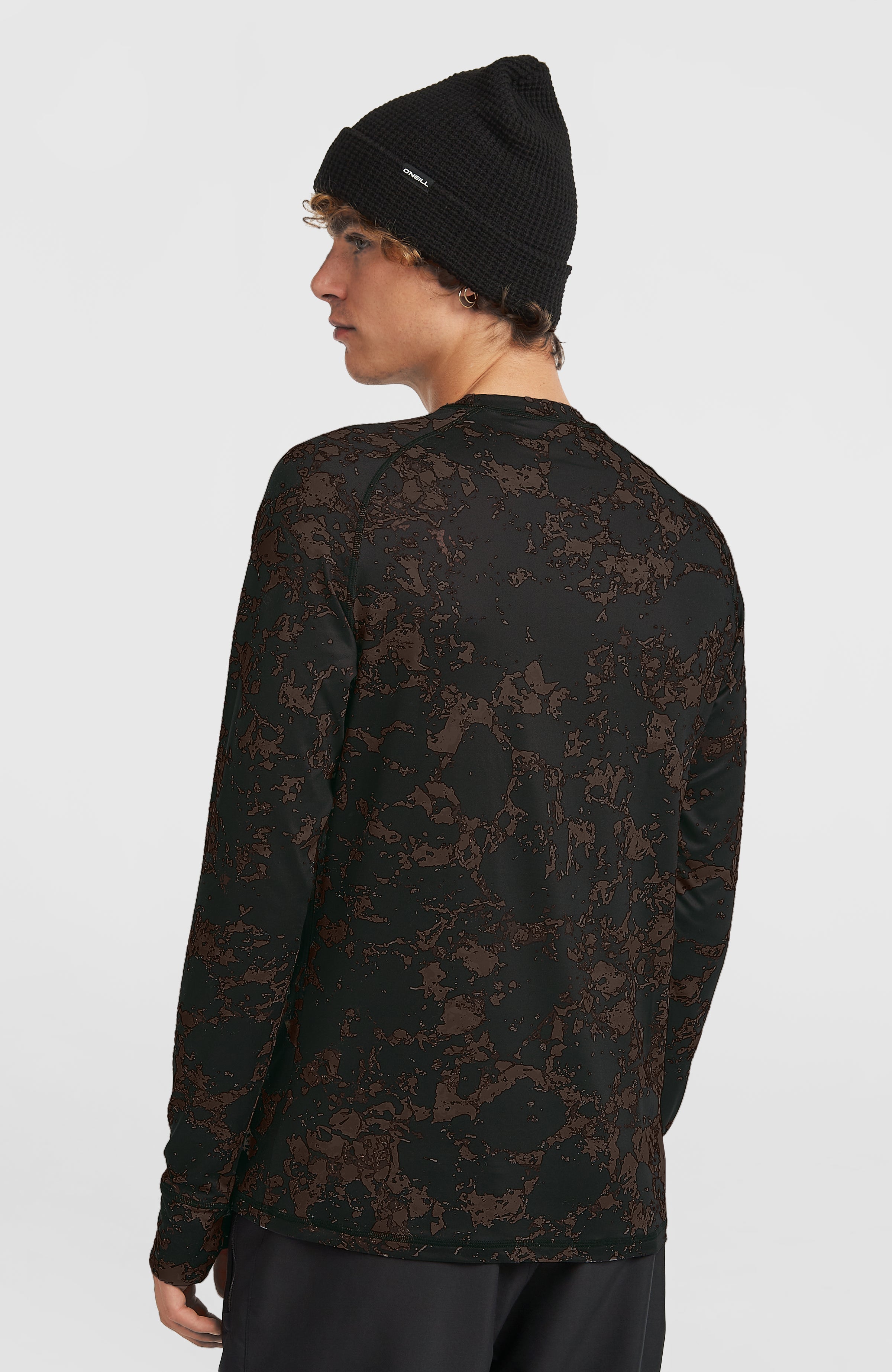 Baselayer Top Black/Beige Quarry