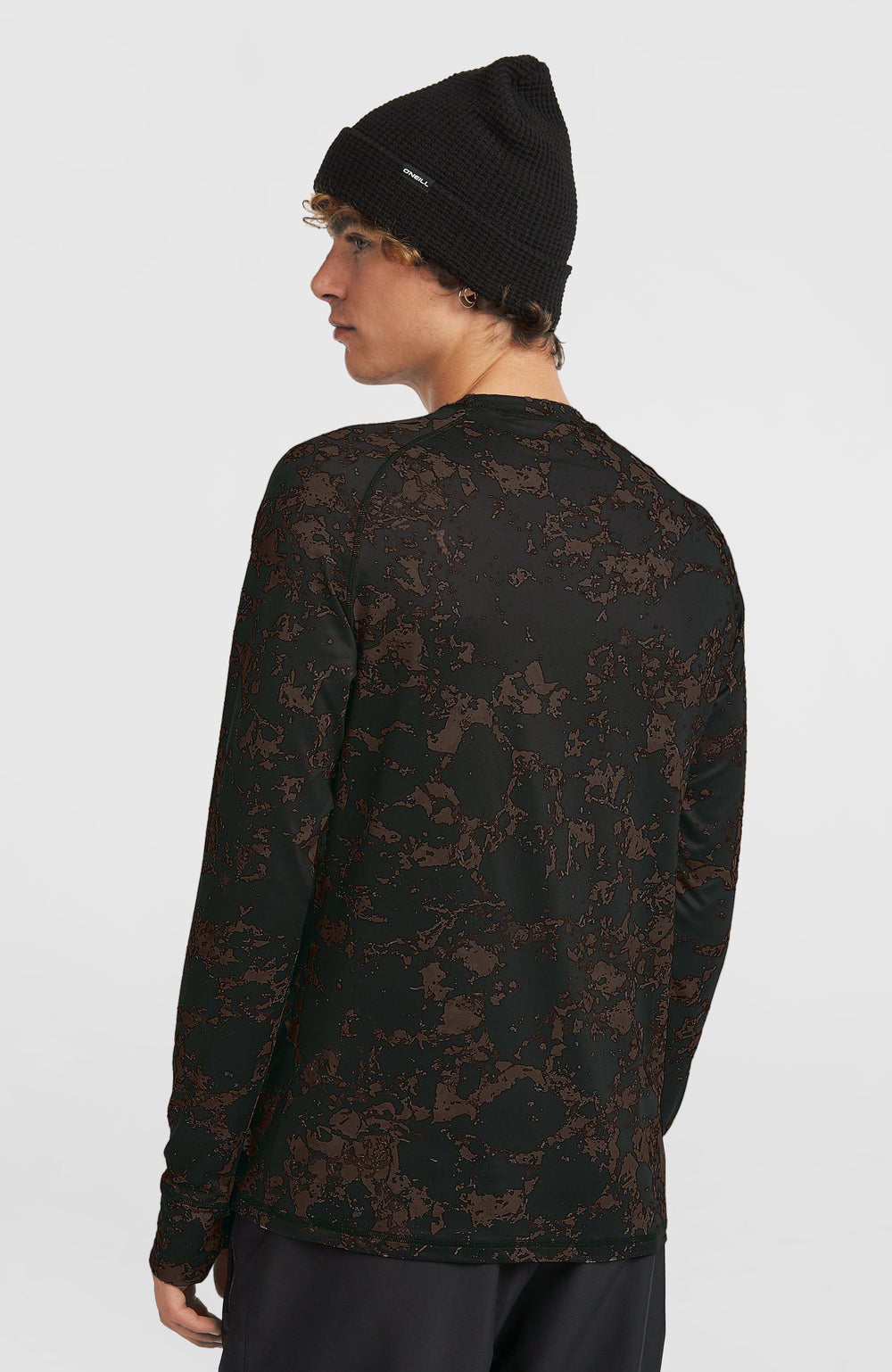 Baselayer Top Black/Beige Quarry