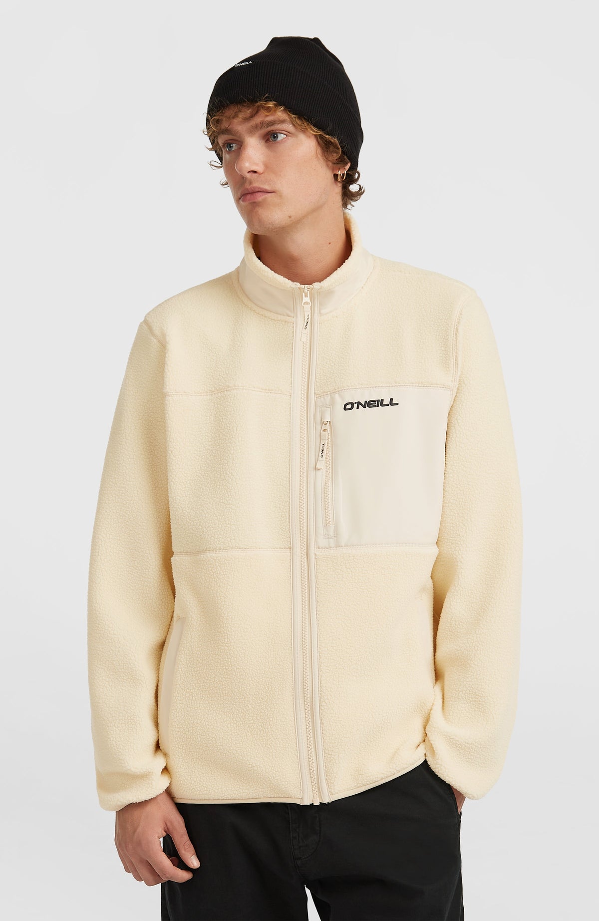 Must-Have High-Pile Full-Zip Fleece Macaron