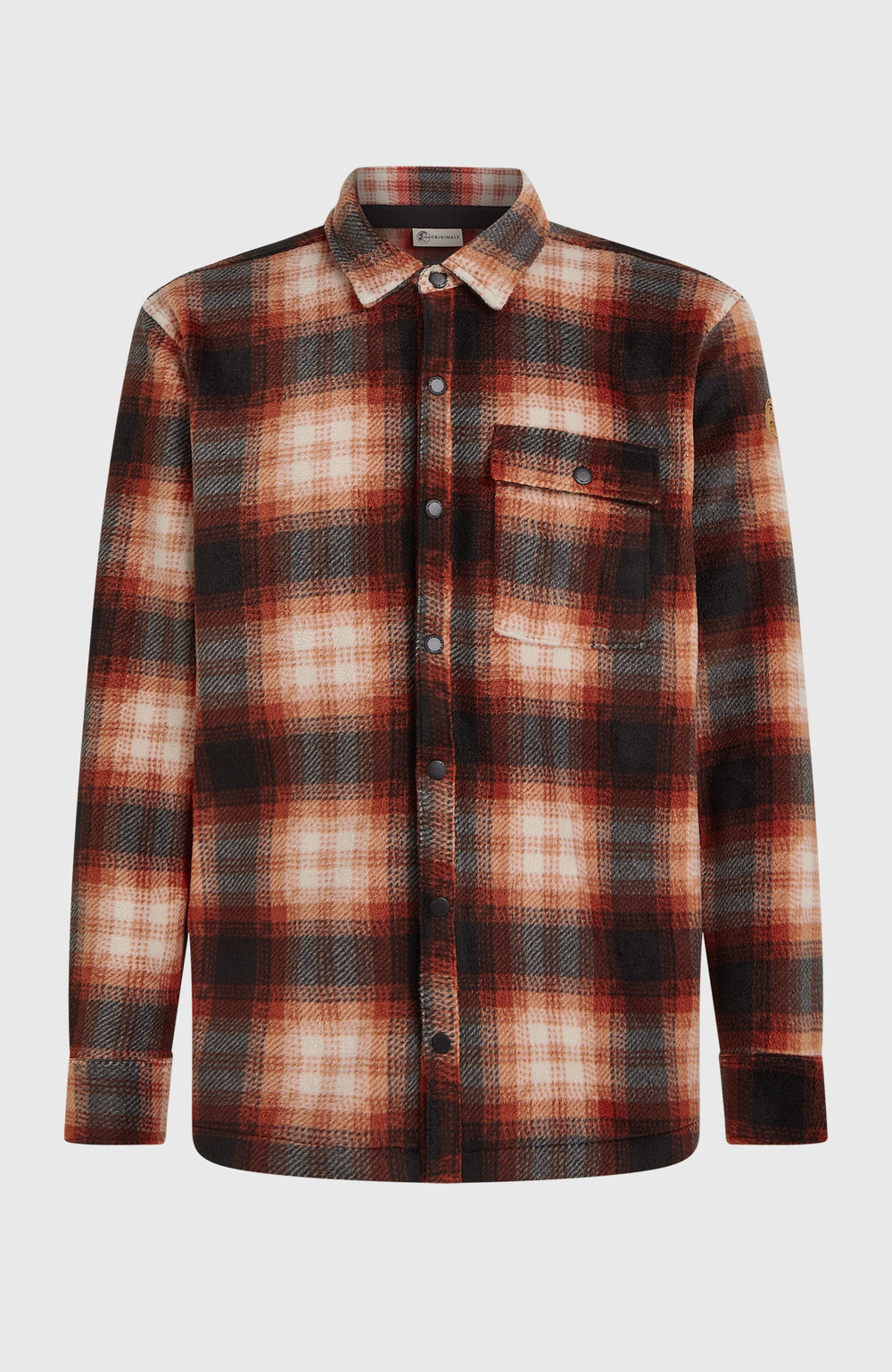 O'Riginals Superfleece Shirt Bonfire Check