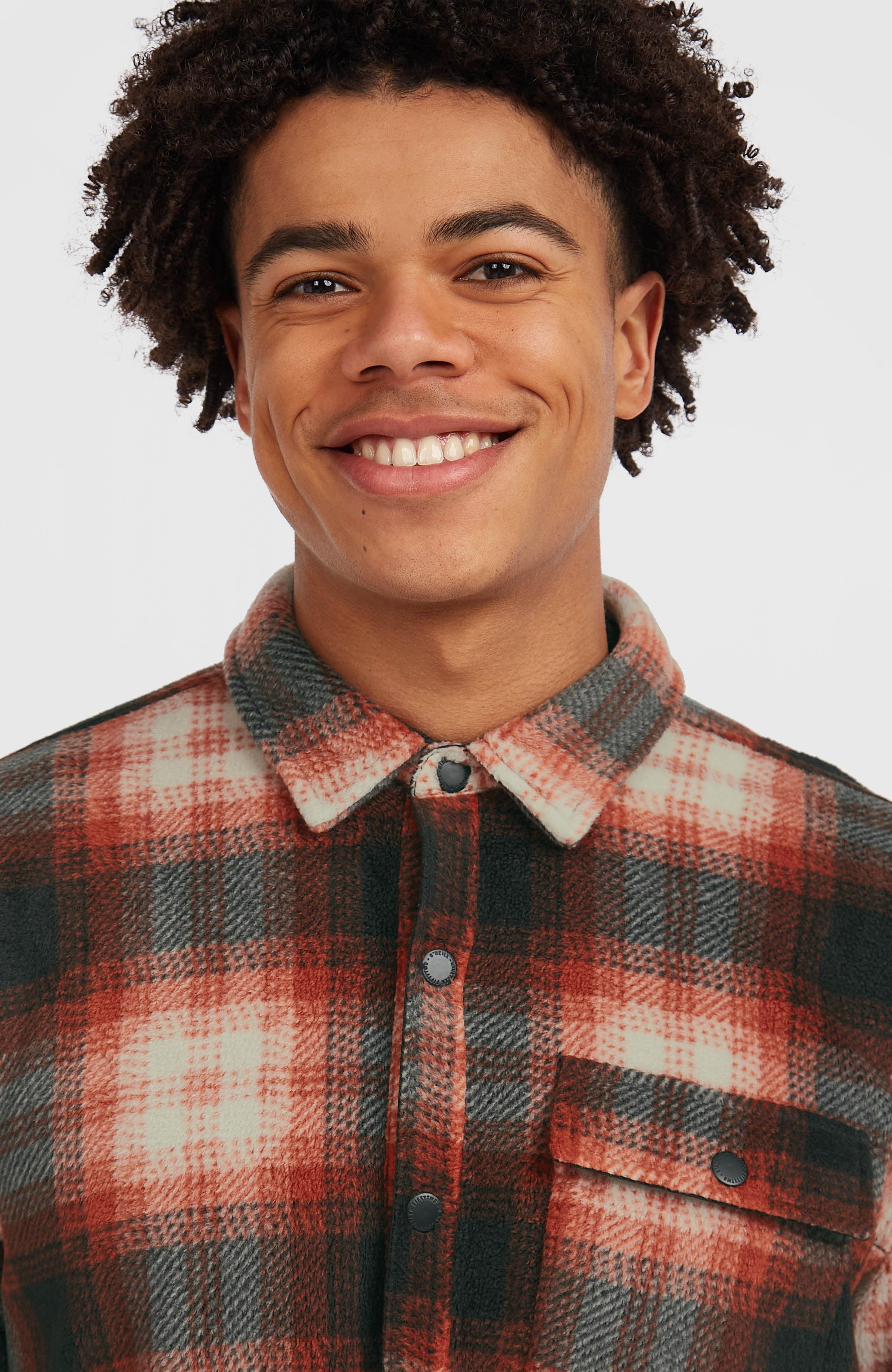 O'Riginals Superfleece Shirt Bonfire Check