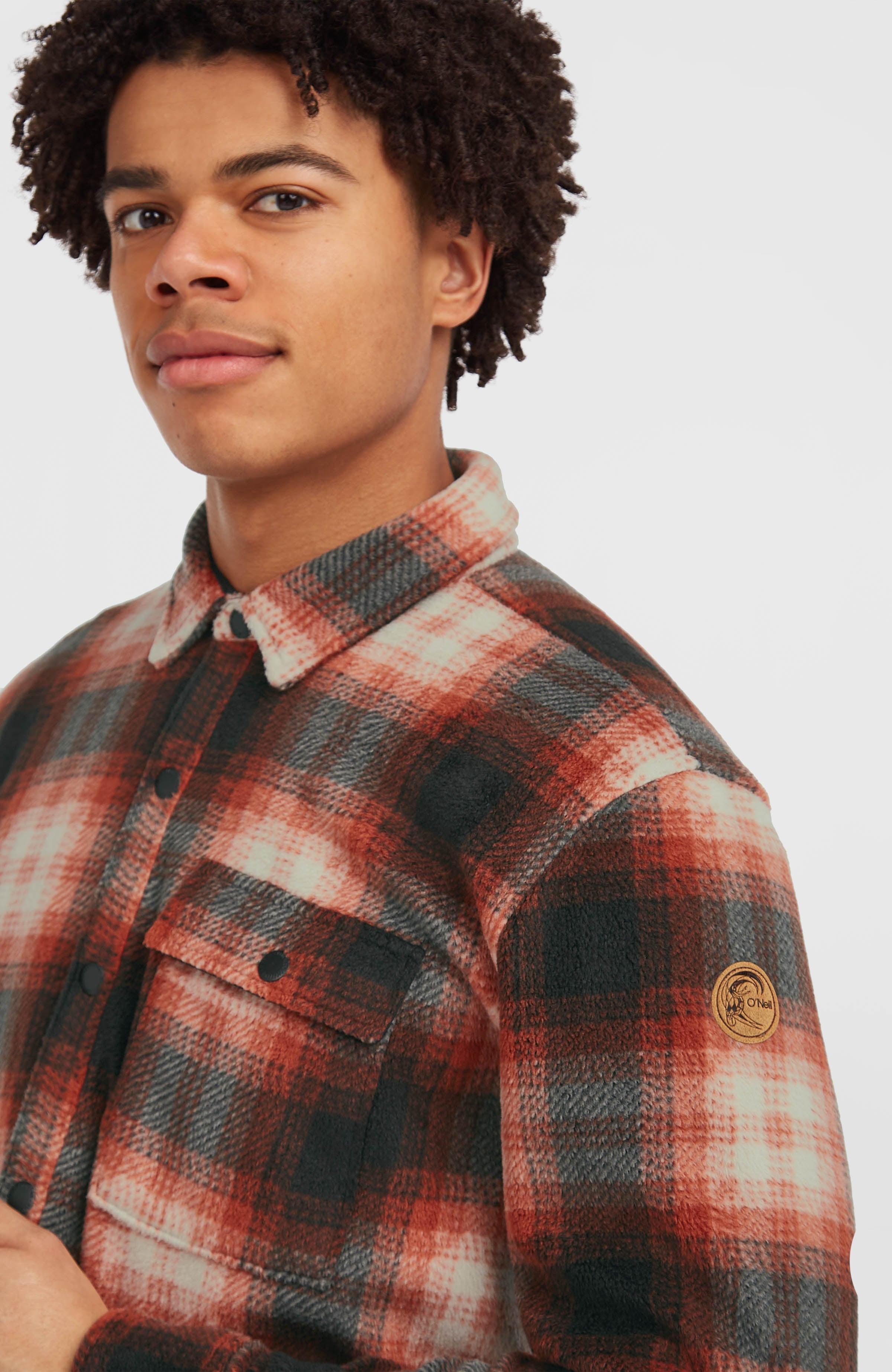 O'Riginals Superfleece Shirt Bonfire Check