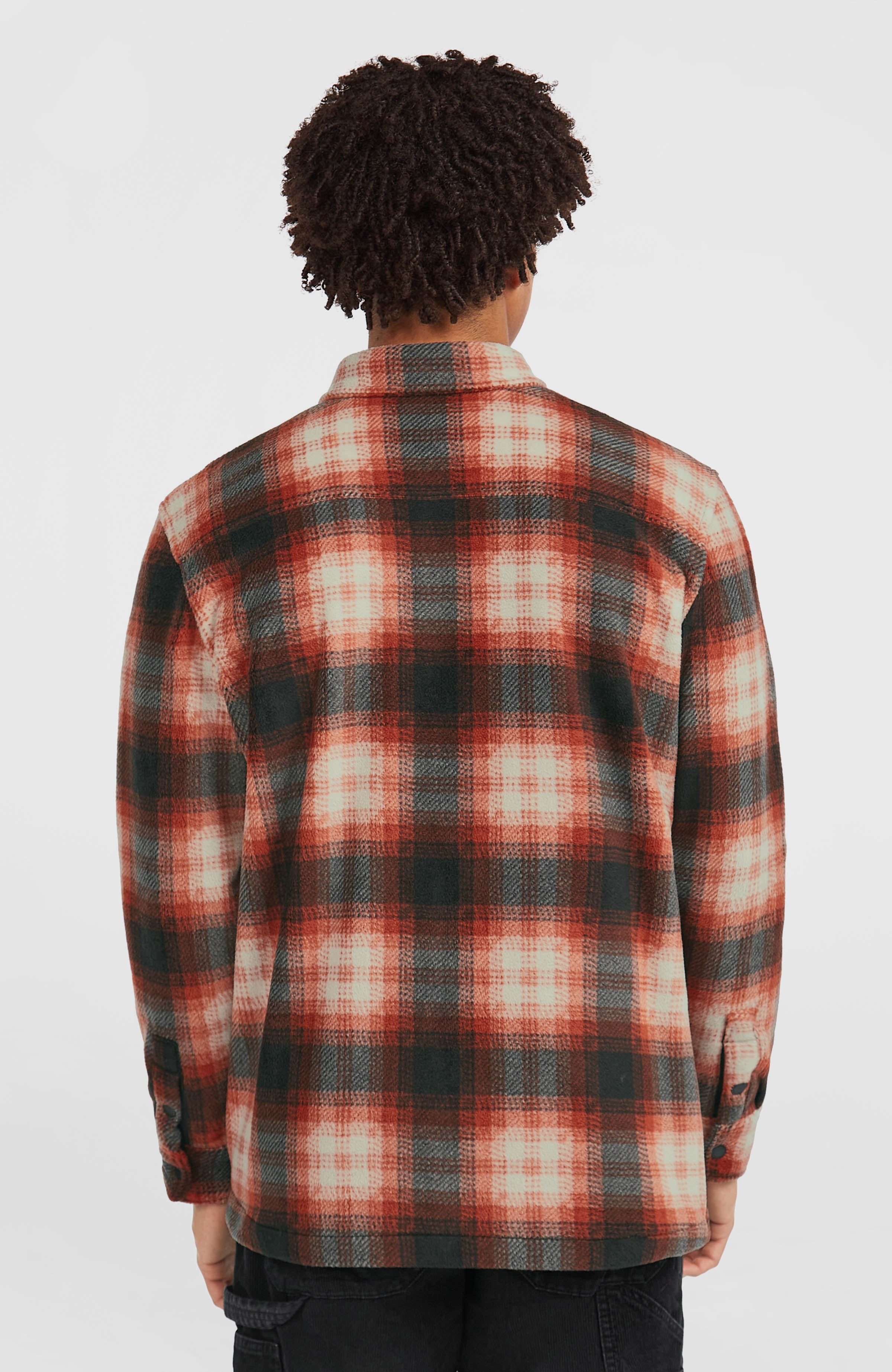 O'Riginals Superfleece Shirt Bonfire Check