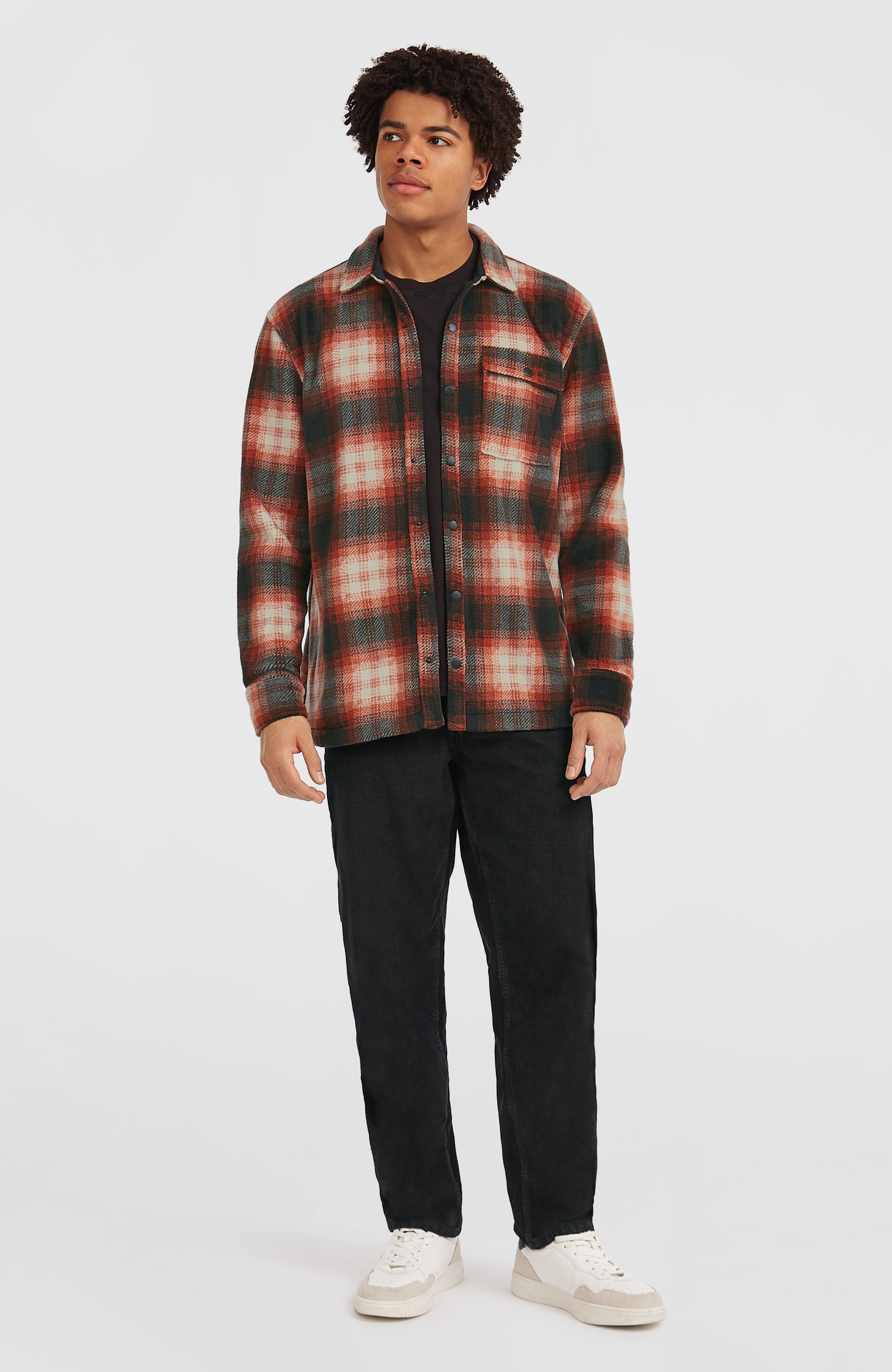O'Riginals Superfleece Shirt Bonfire Check