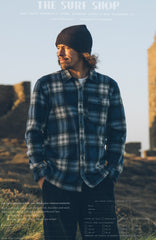O'Riginals Superfleece Shirt Mozart Blue Check